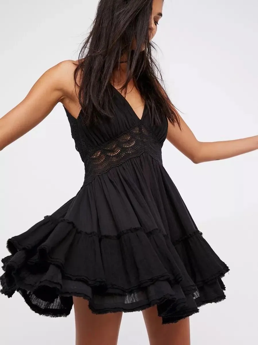 Sexy Backless Mini Dresses
