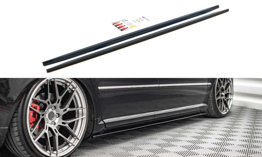 SIDE SKIRTS DIFFUSERS AUDI S8 D3