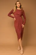 Sienna Wrap Midi Dress