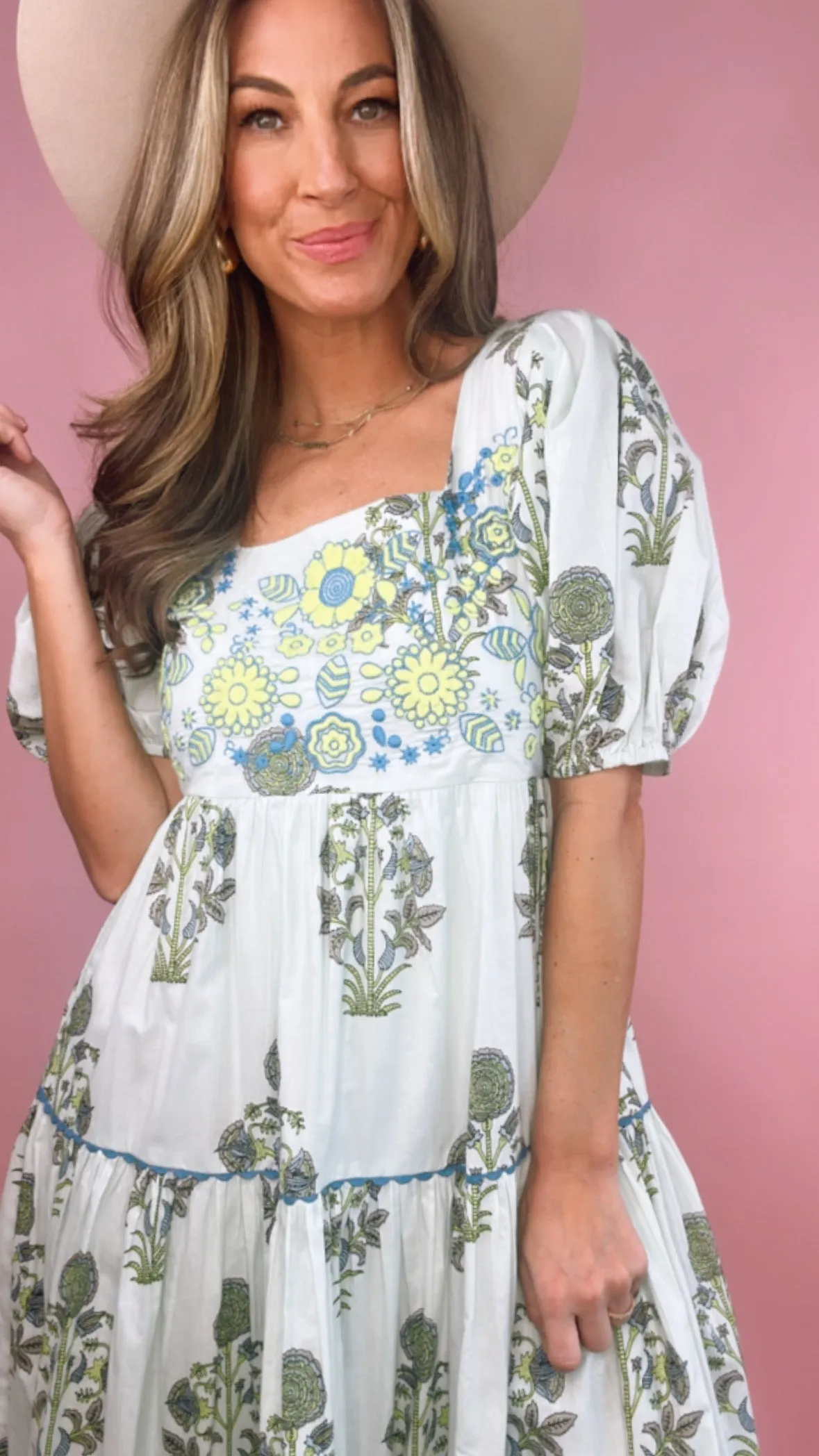 Sister Mary Arianna Paisley Midi Dress