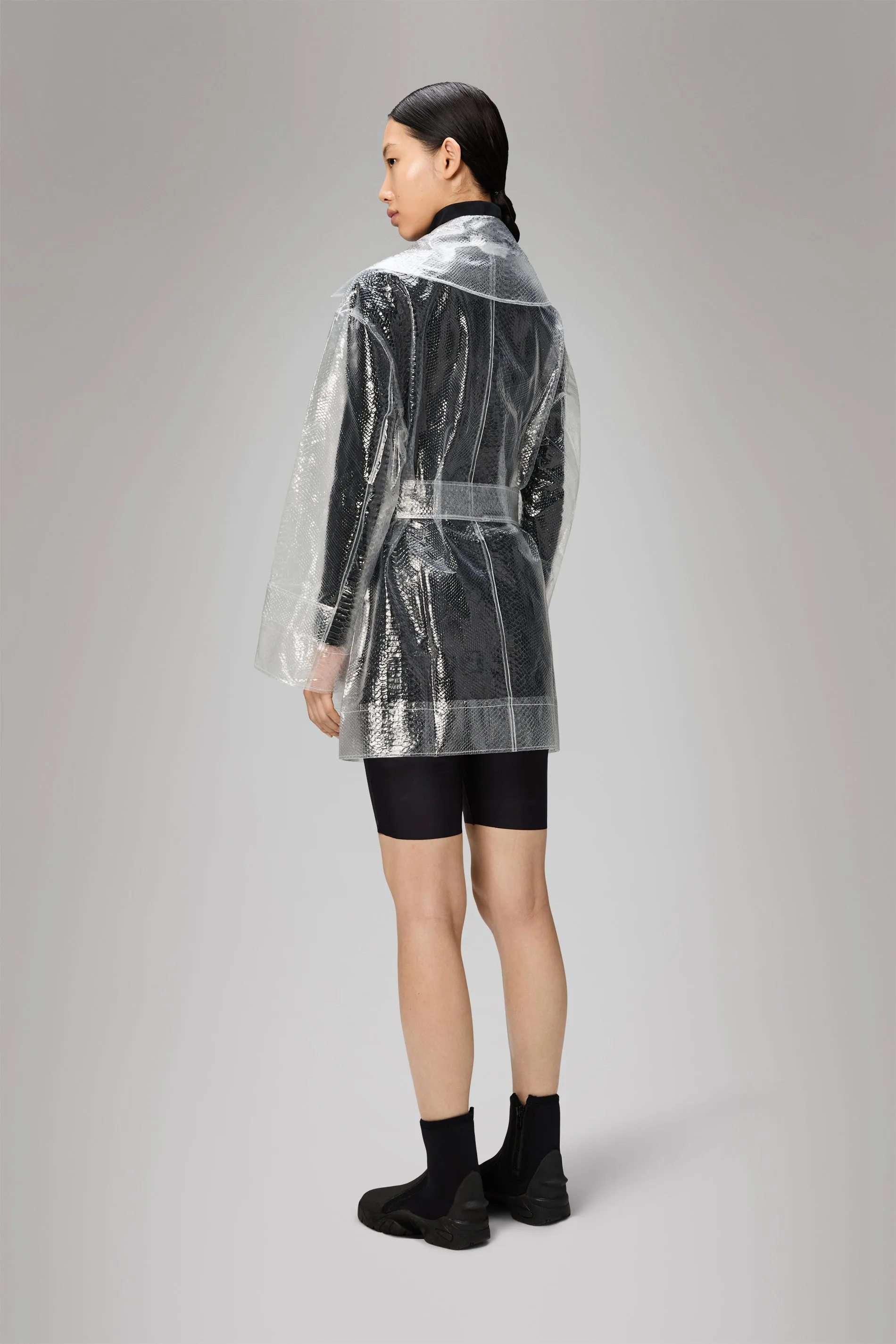 Snake Short Overcoat