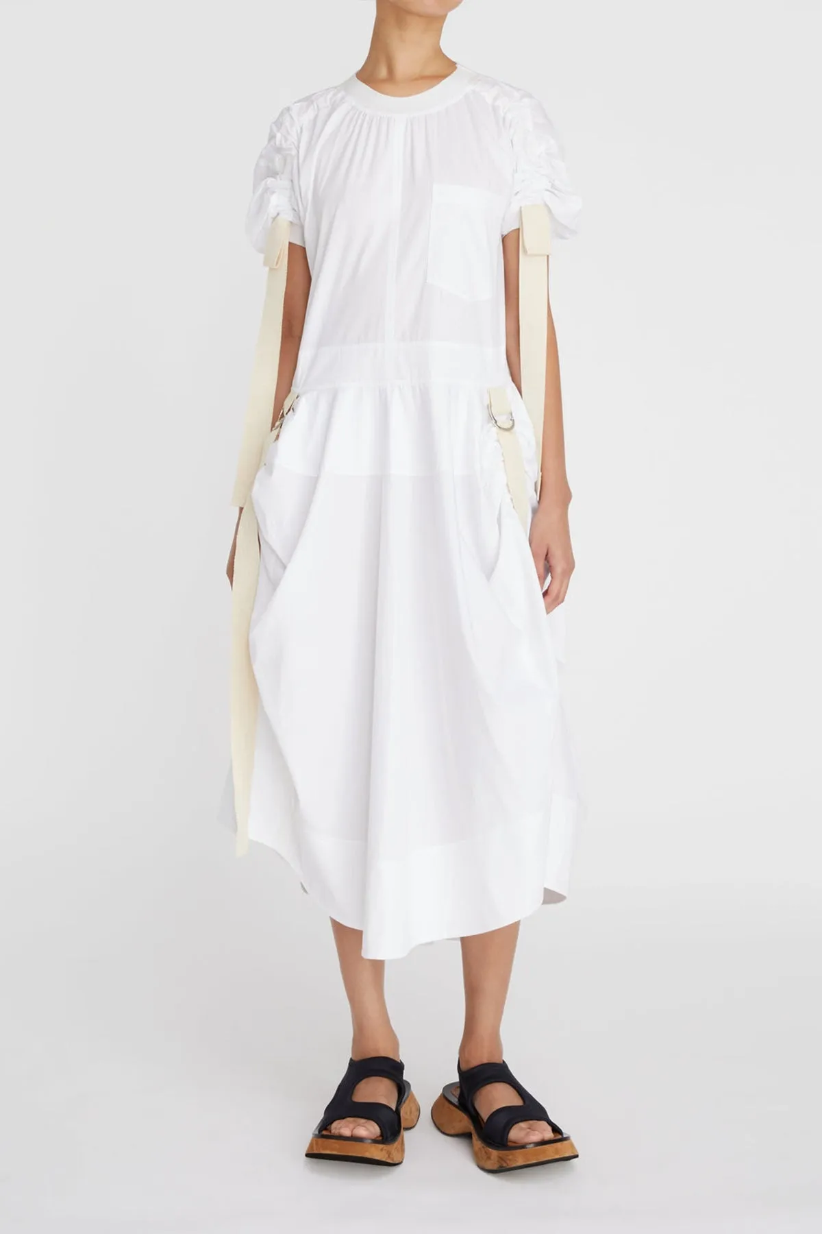 Soho Midi Dress in Natural