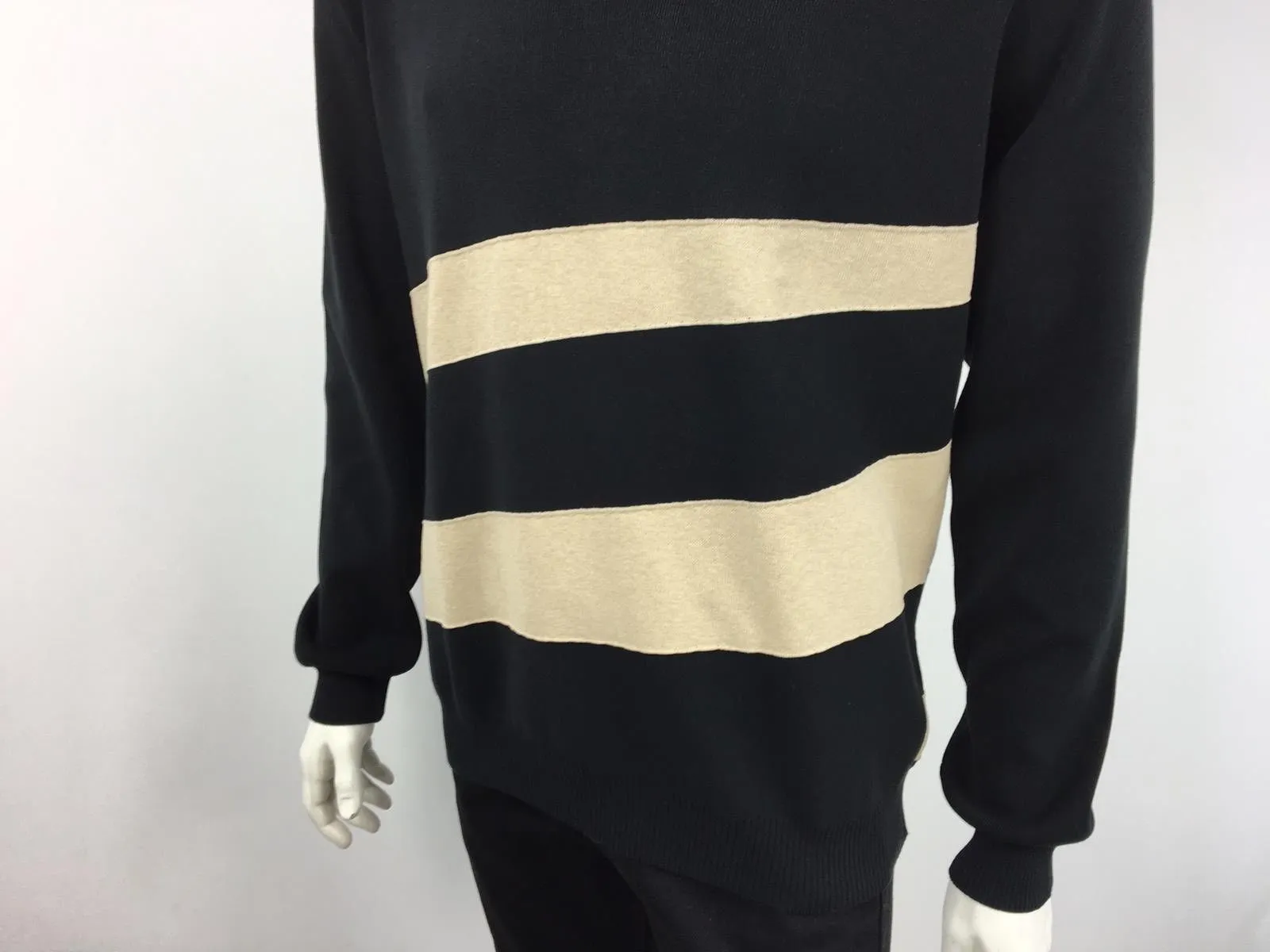 Spiral V-Neck Sweater