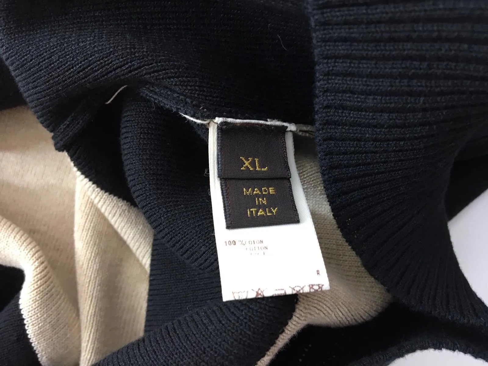Spiral V-Neck Sweater