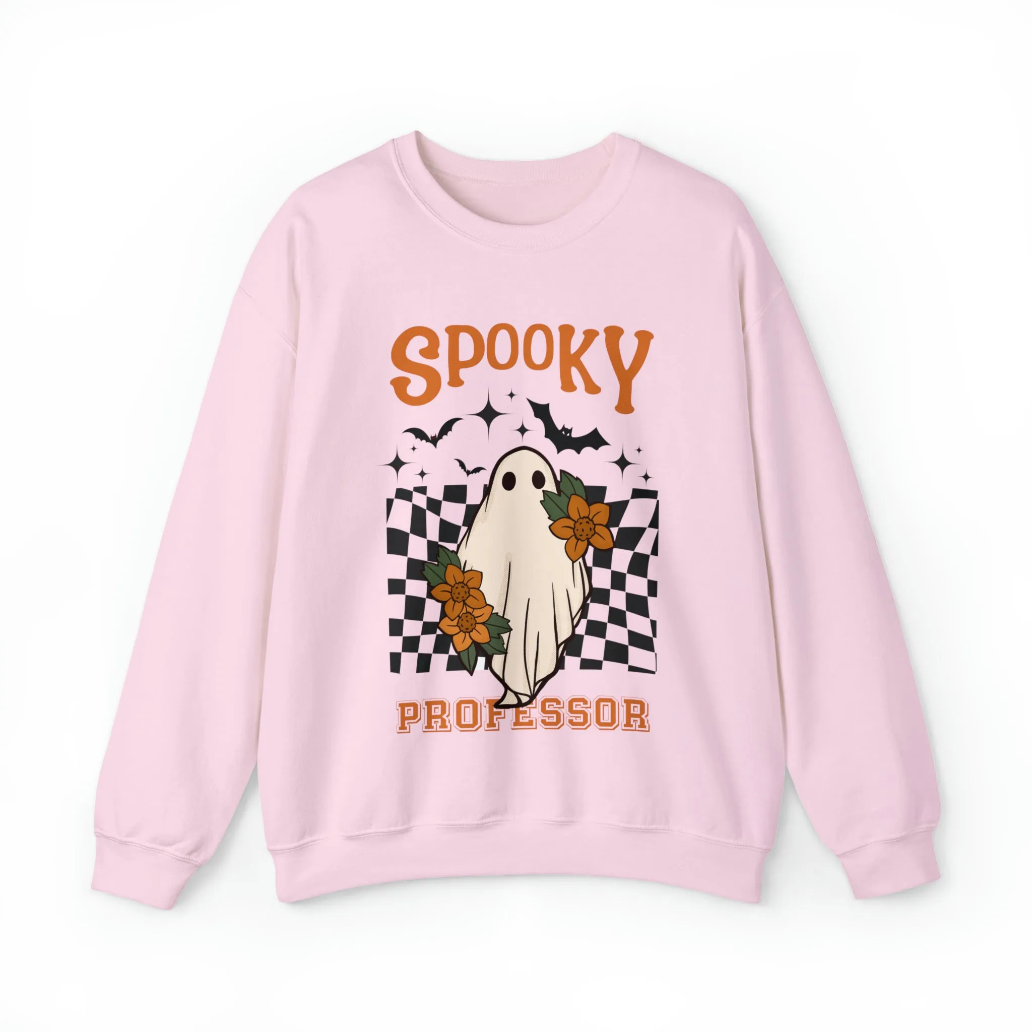 Spooky Professor Halloween Sweatshirt, Halloween Gift for Professor, College Professor Halloween Sweater