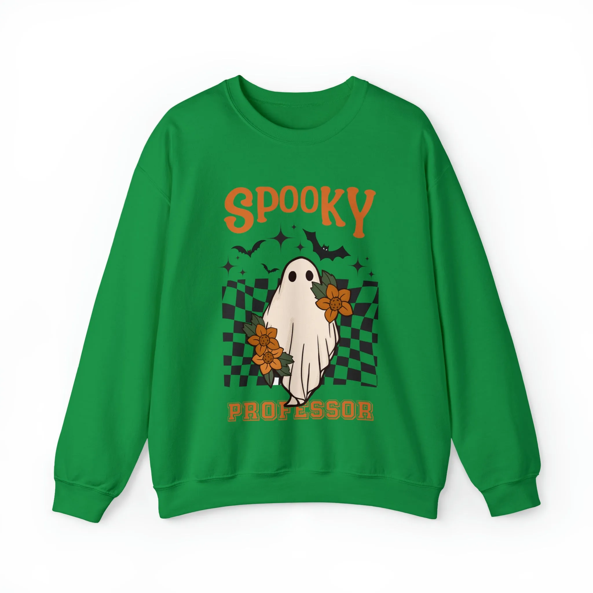Spooky Professor Halloween Sweatshirt, Halloween Gift for Professor, College Professor Halloween Sweater