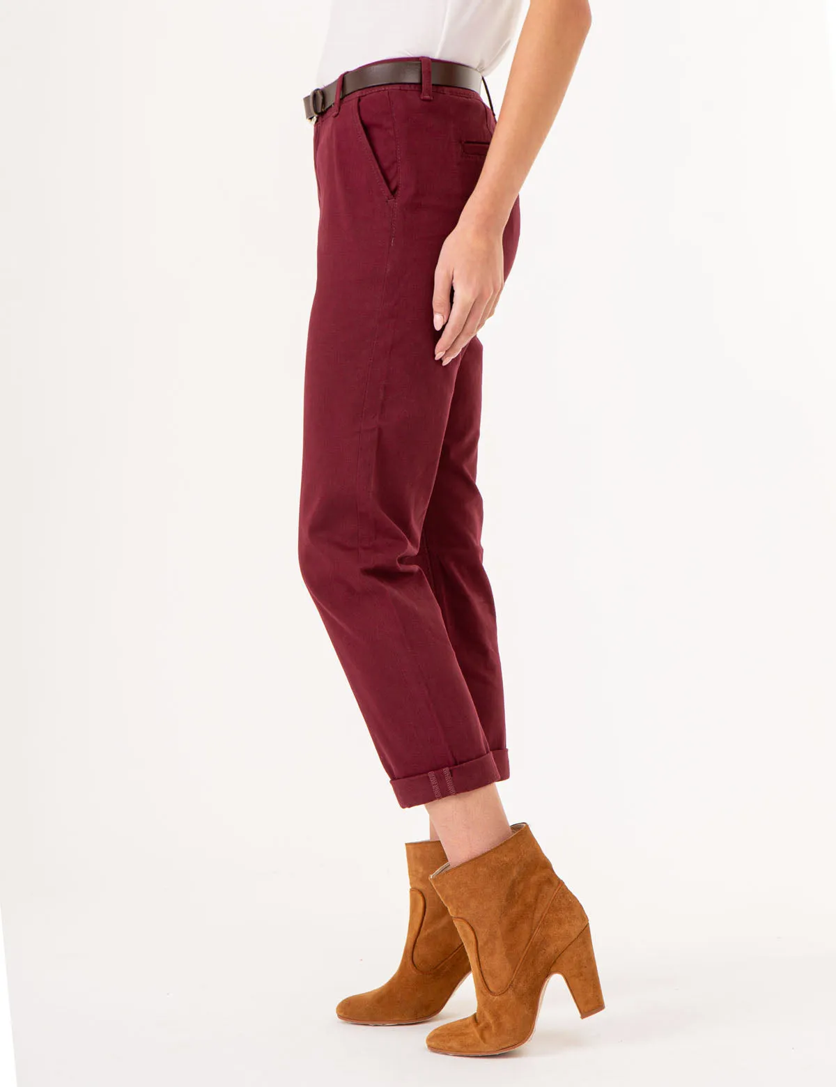 STRAIGHT CHINO PANTS