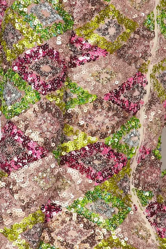 STUNNA SEQUIN MINI DRESS -HOEA0454