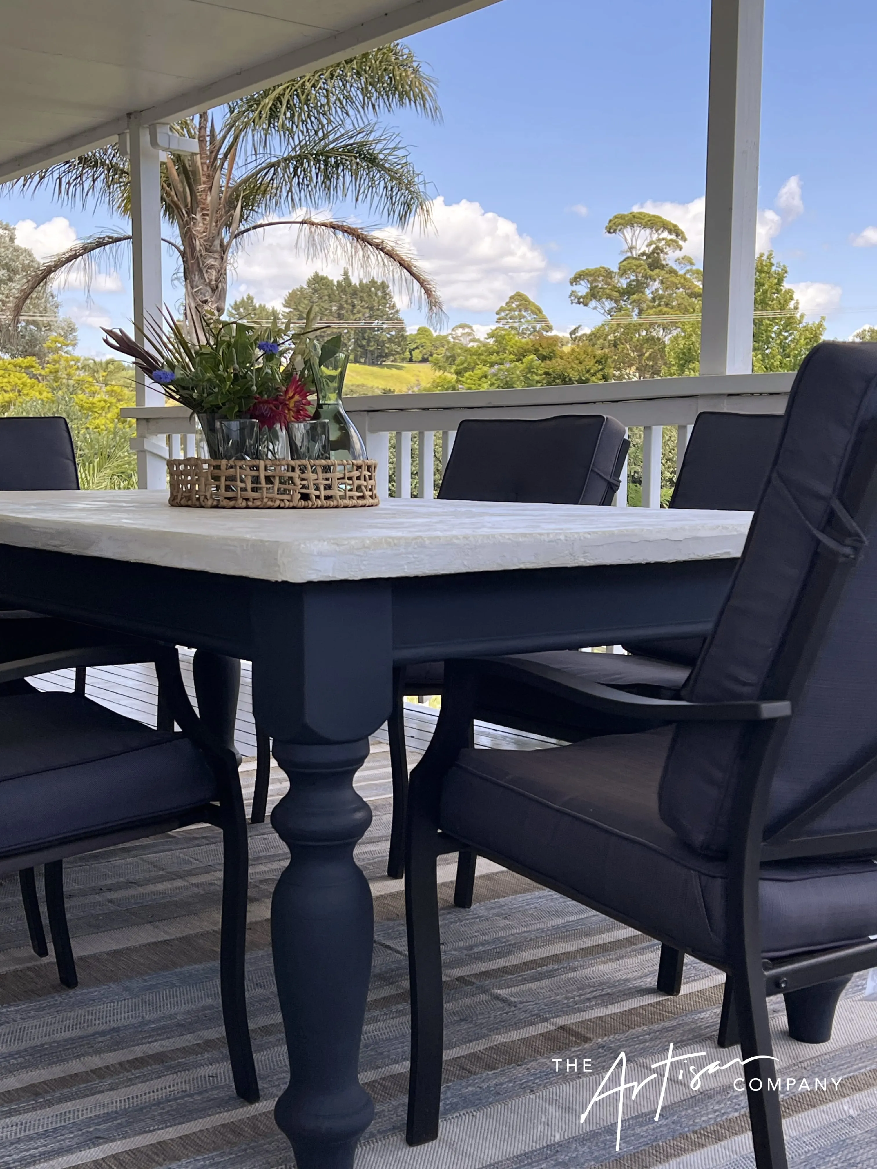 Summer Project: Table in Artisan Velvet Luxe and Artisan Stone Effects with Video