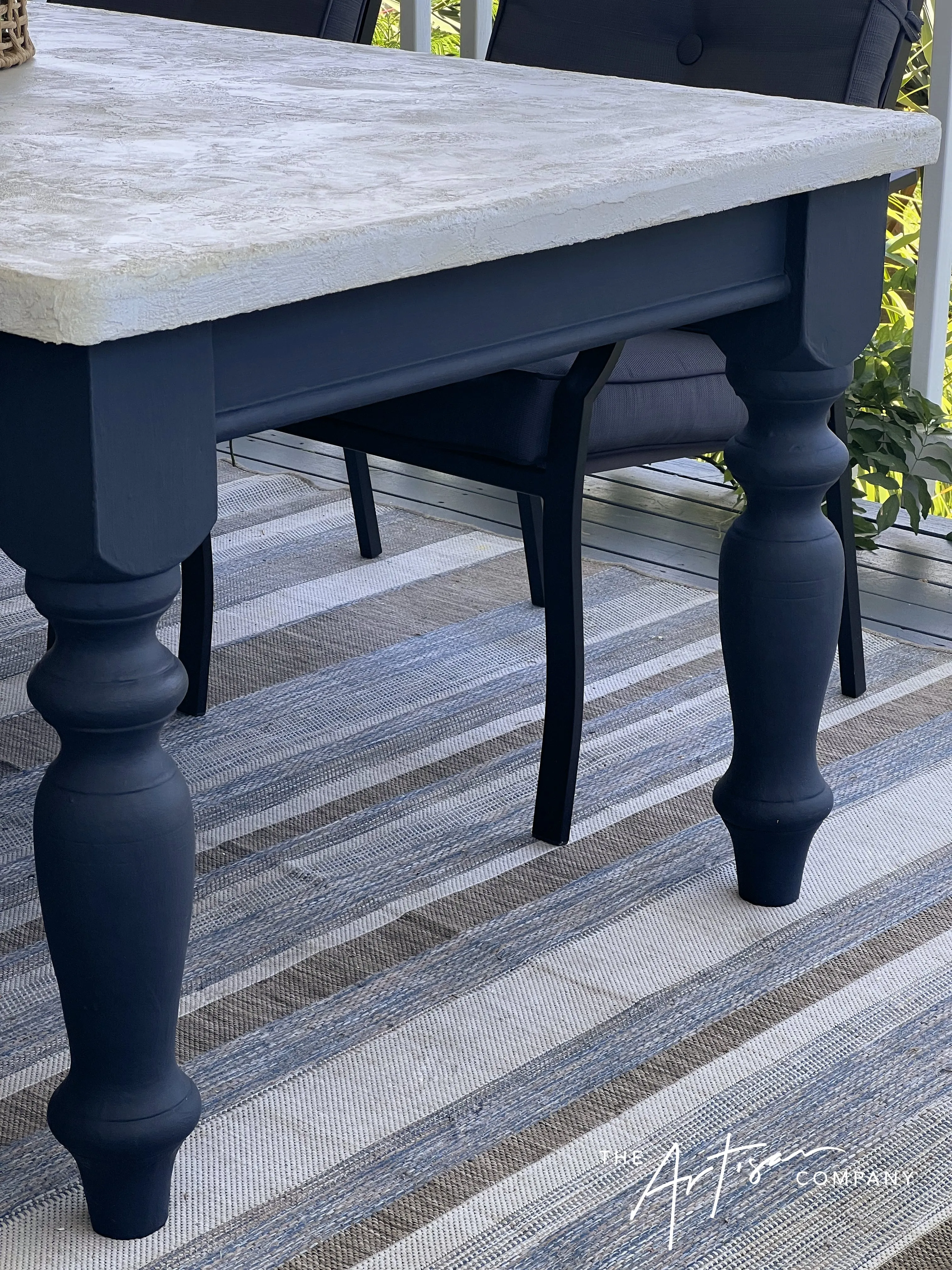 Summer Project: Table in Artisan Velvet Luxe and Artisan Stone Effects with Video