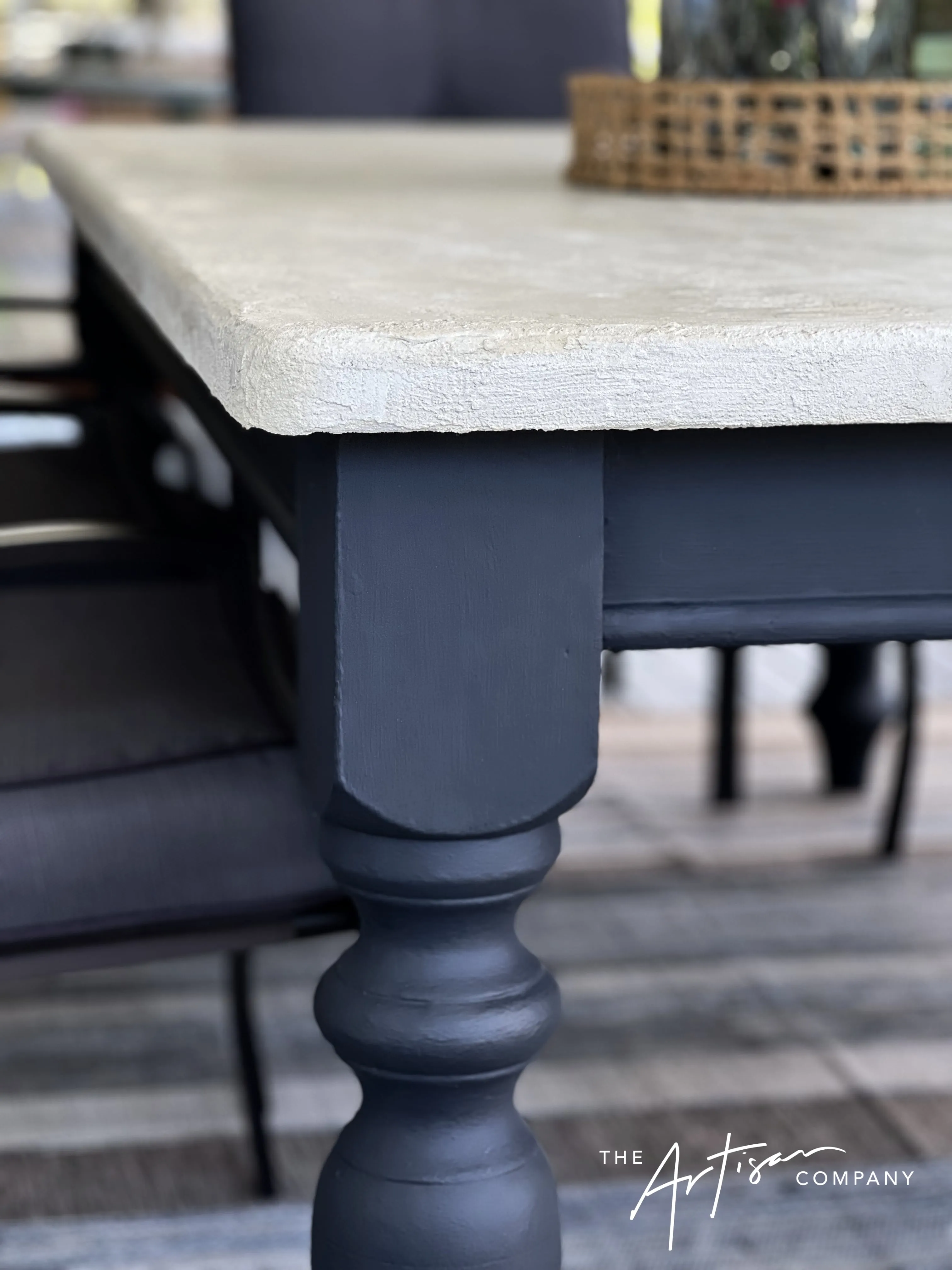 Summer Project: Table in Artisan Velvet Luxe and Artisan Stone Effects with Video