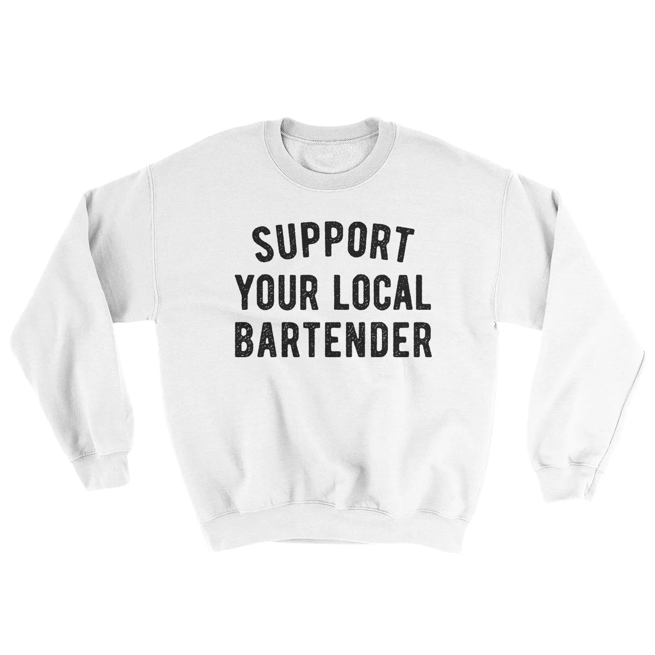 Support Your Local Bartender Ugly Sweater