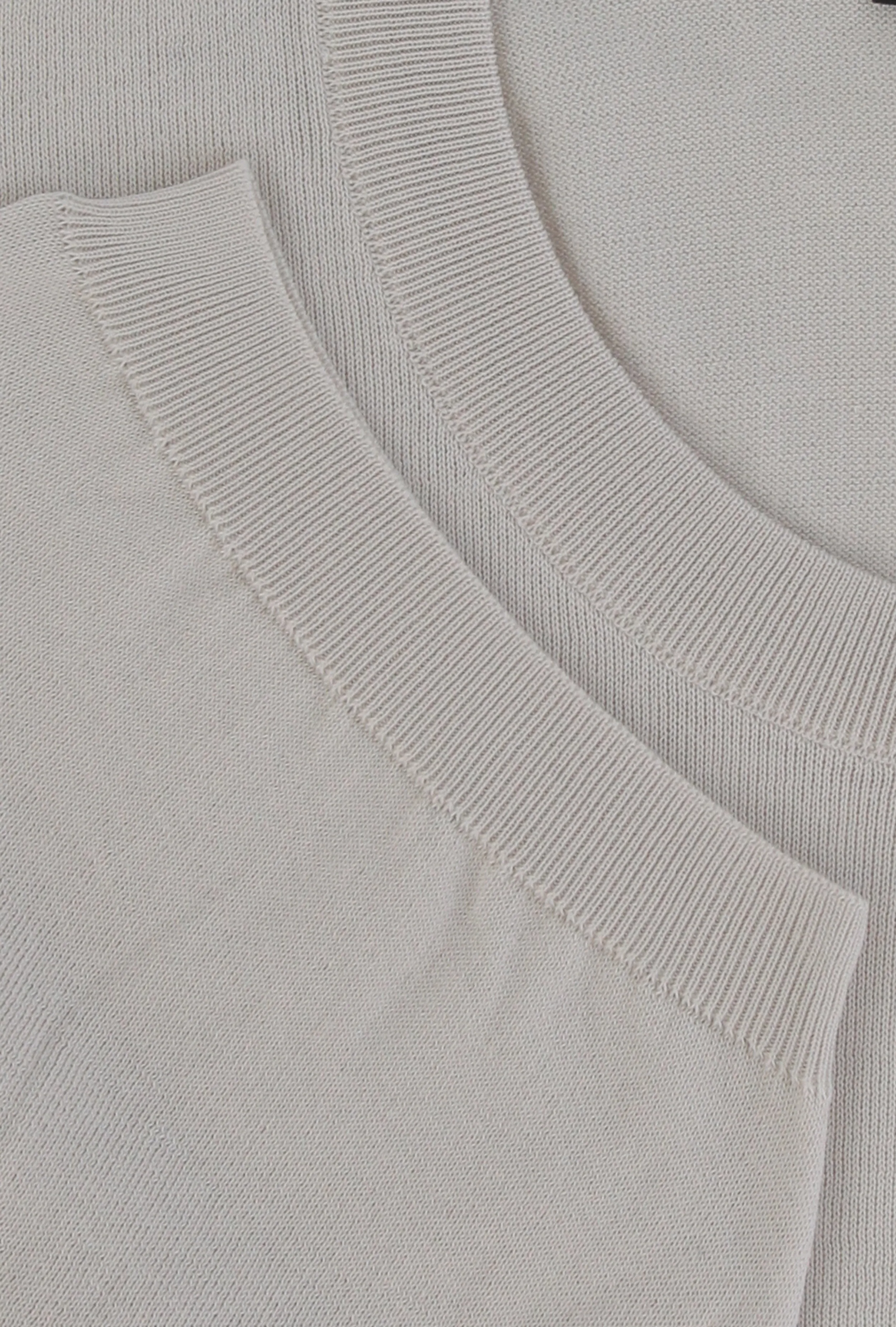 Svevo Parma Beige Crewneck Sweater