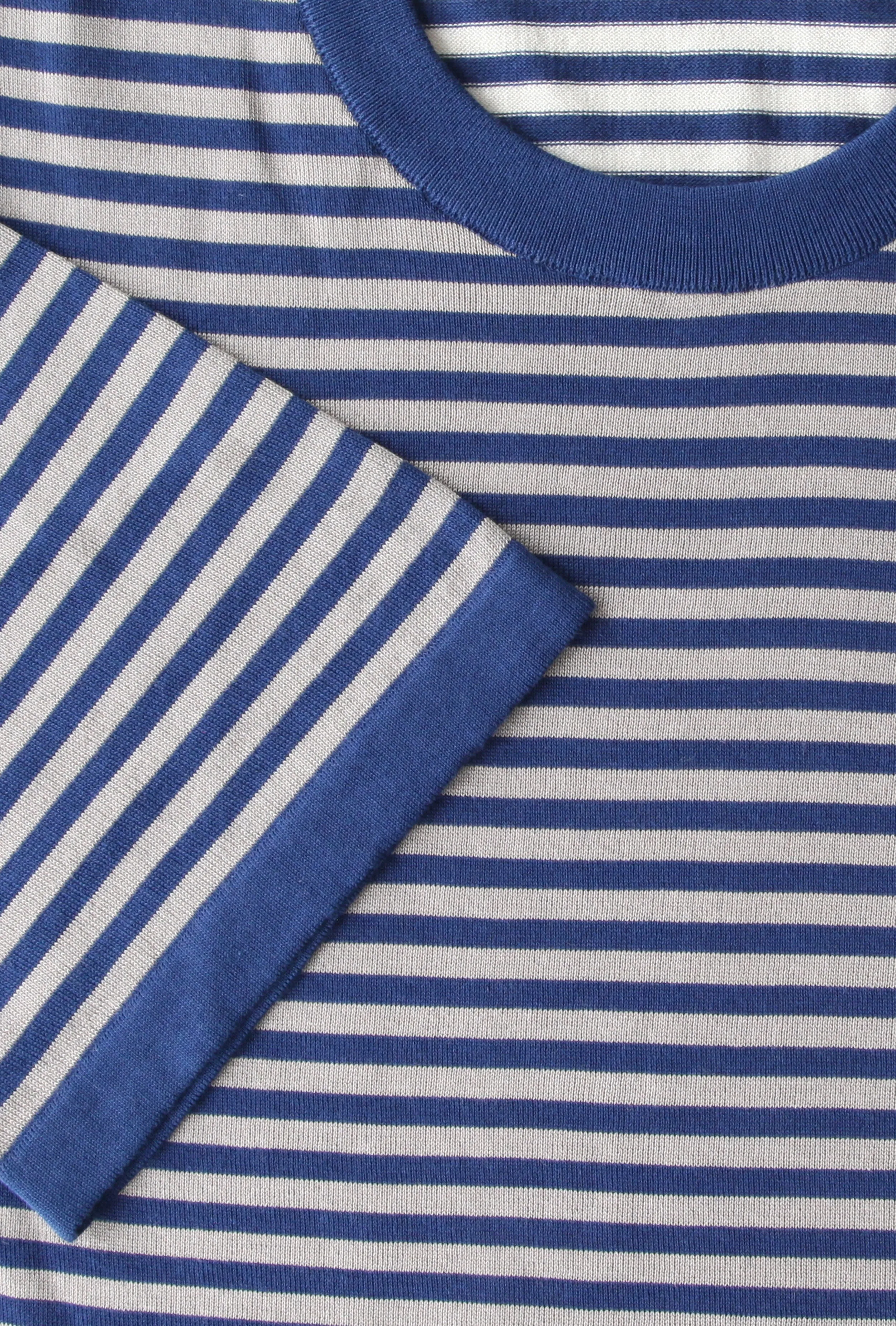 Svevo Parma Blue Crewneck Sweater