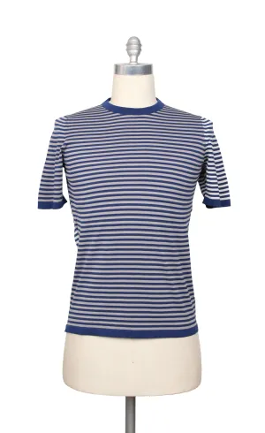 Svevo Parma Blue Crewneck Sweater
