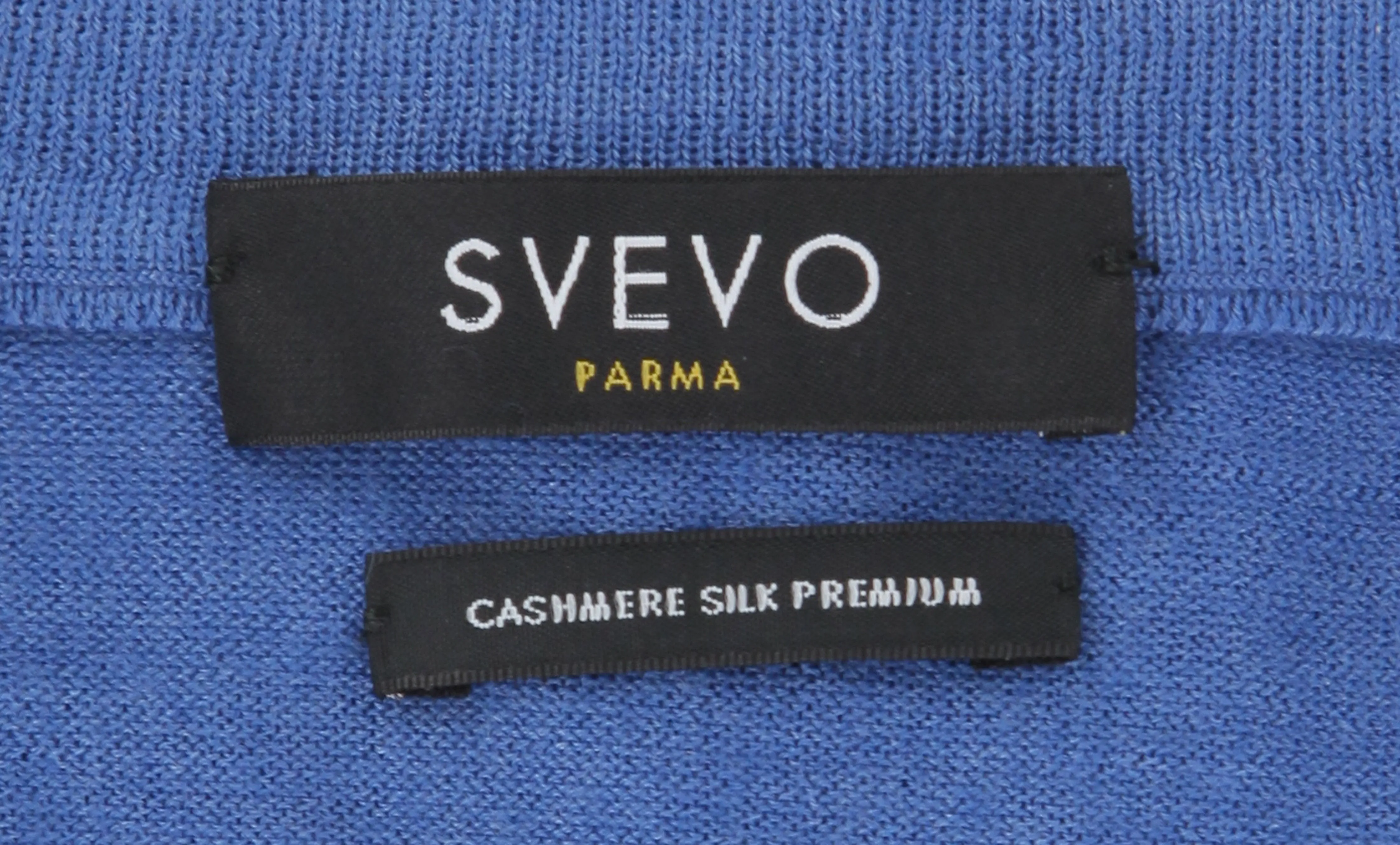 Svevo Parma Blue Crewneck Sweater