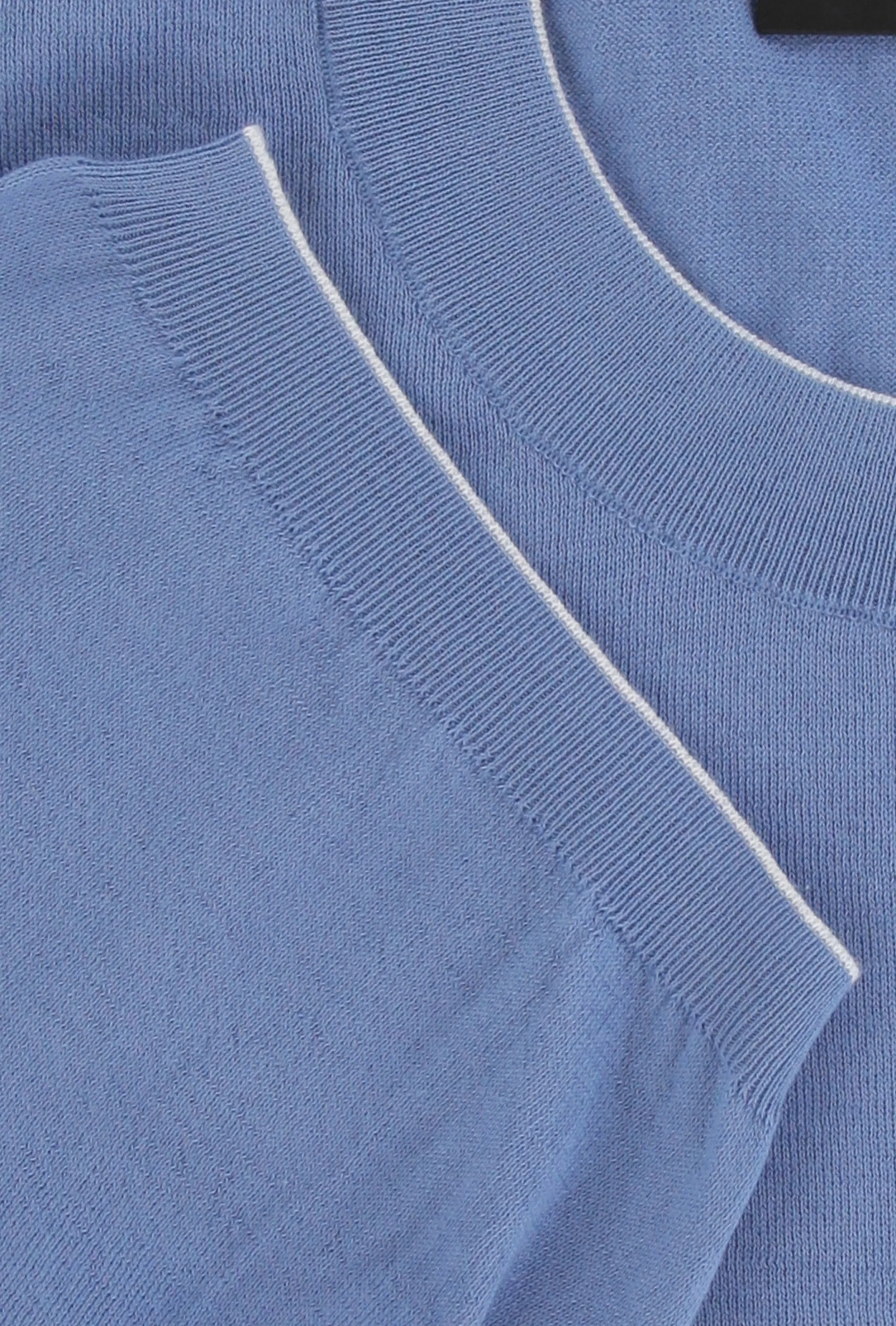 Svevo Parma Blue Crewneck Sweater