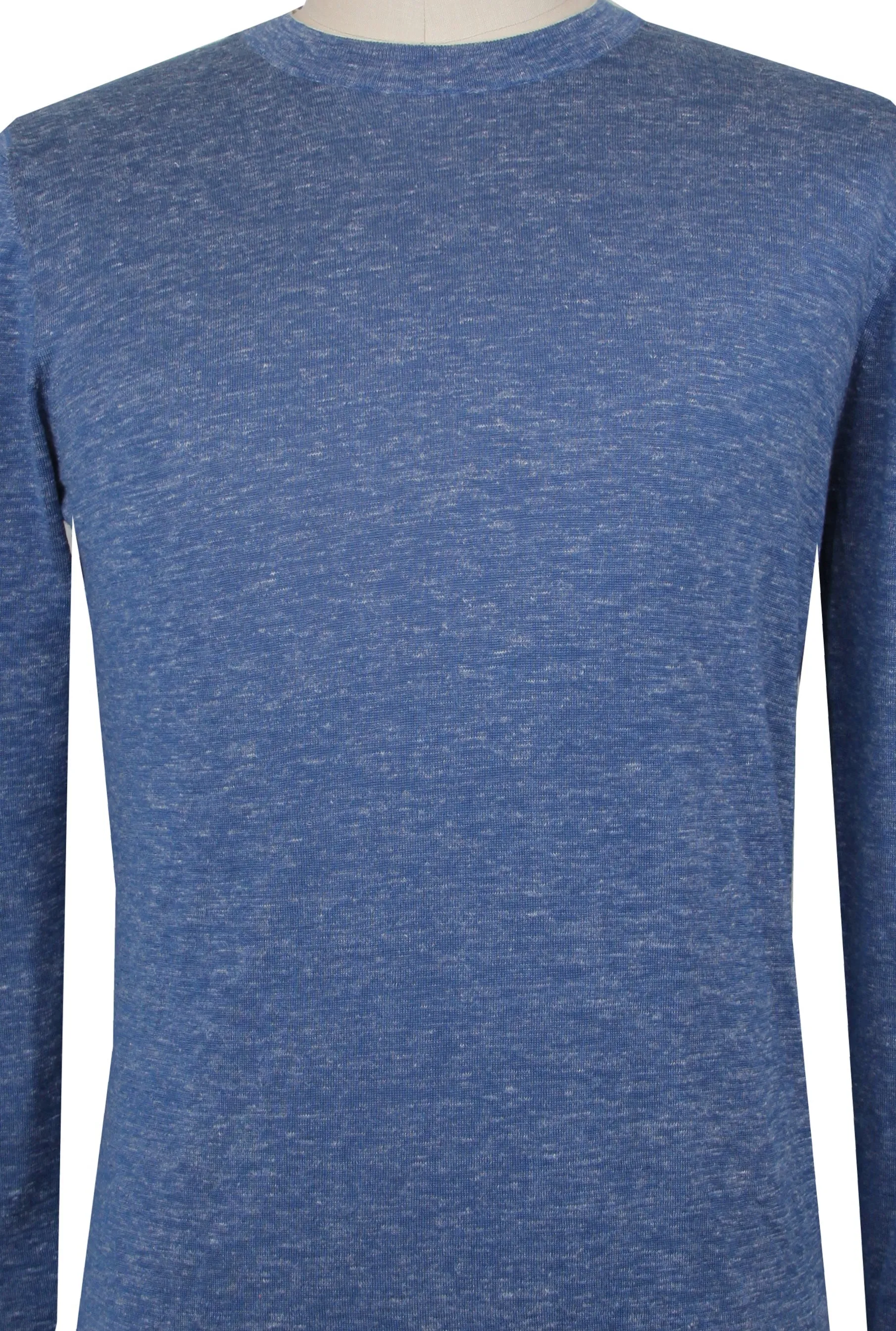 Svevo Parma Blue Crewneck Sweater