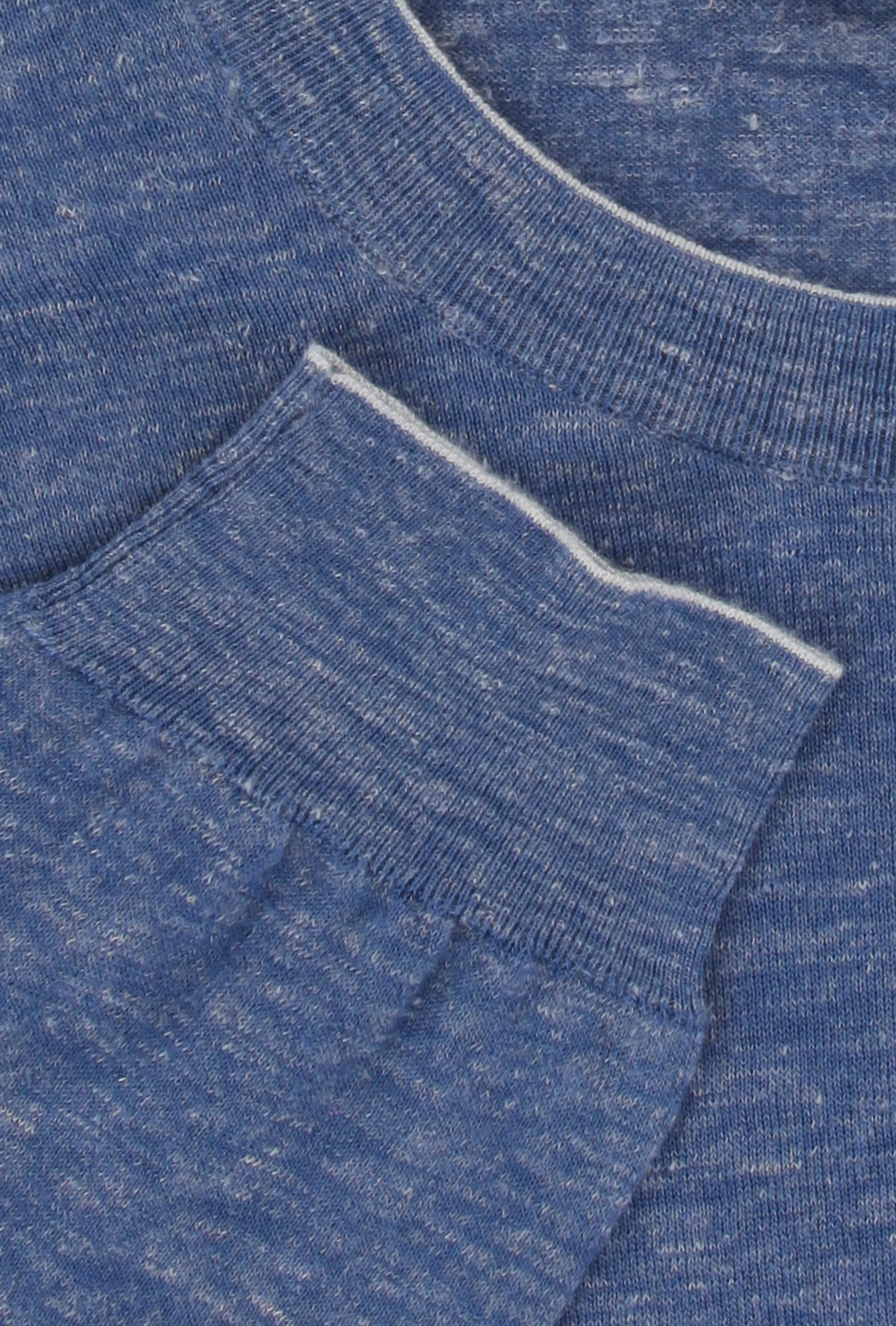Svevo Parma Blue Crewneck Sweater
