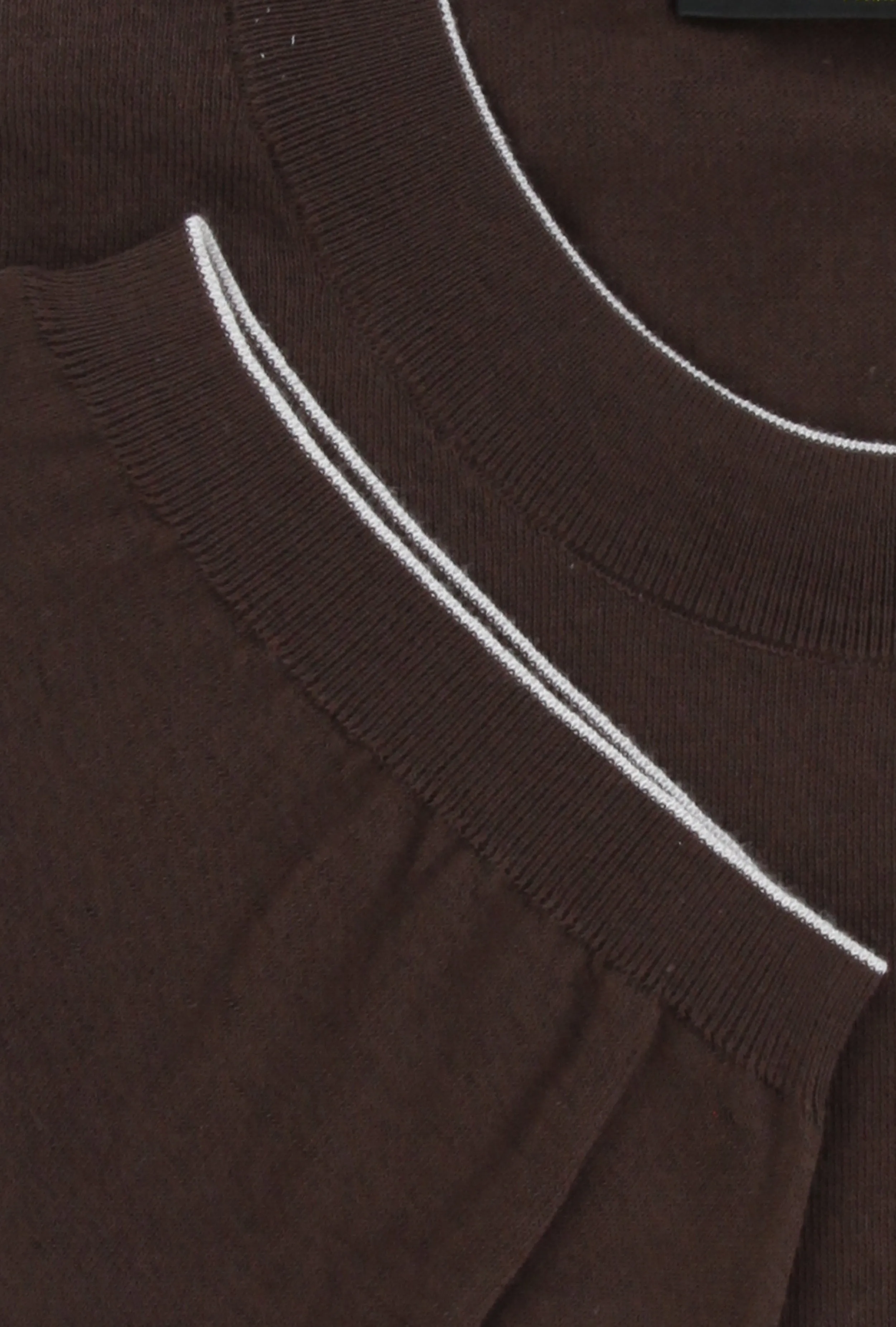 Svevo Parma Dark Brown Crewneck Sweater
