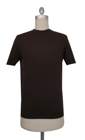 Svevo Parma Dark Brown Crewneck Sweater