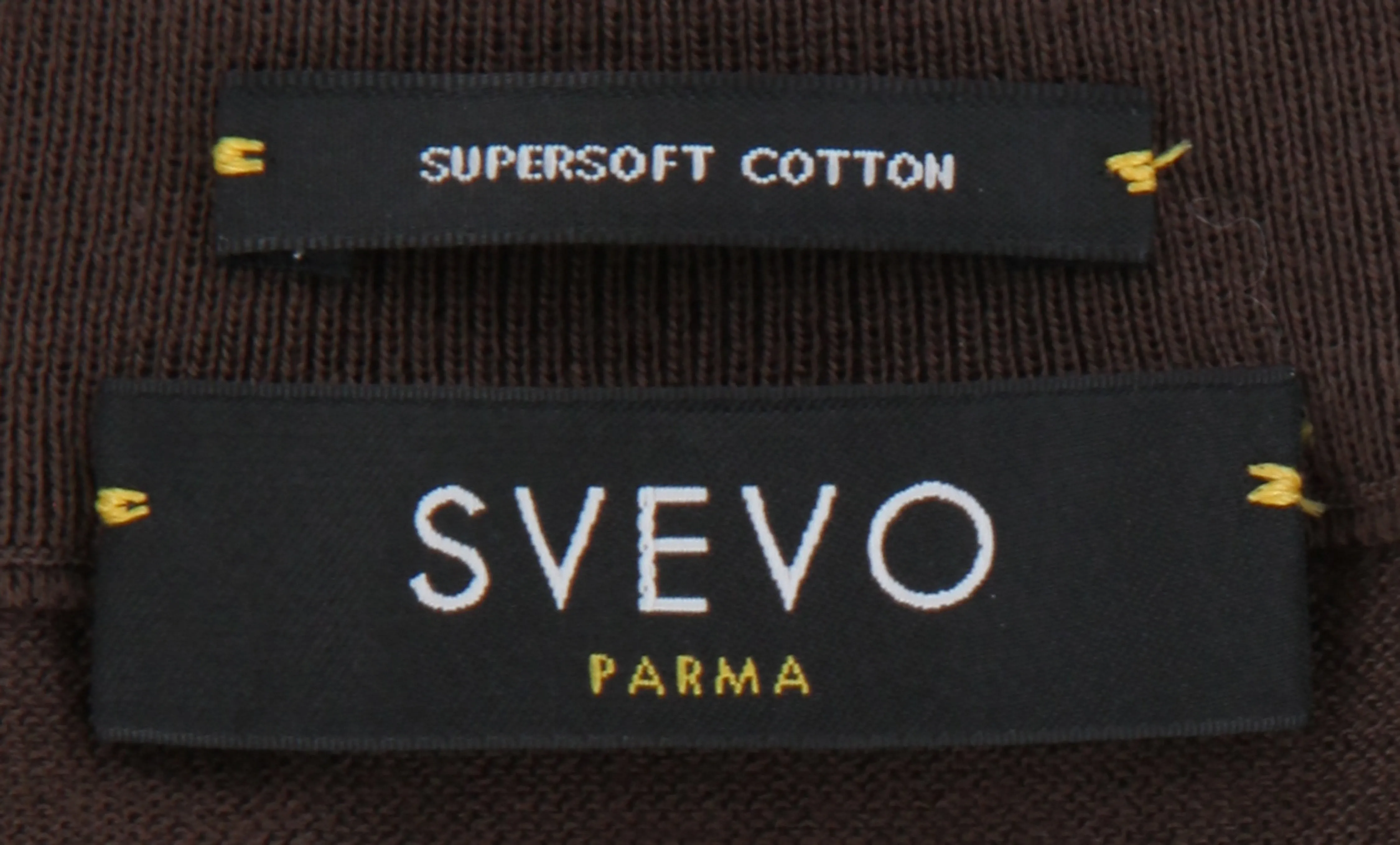 Svevo Parma Dark Brown Crewneck Sweater