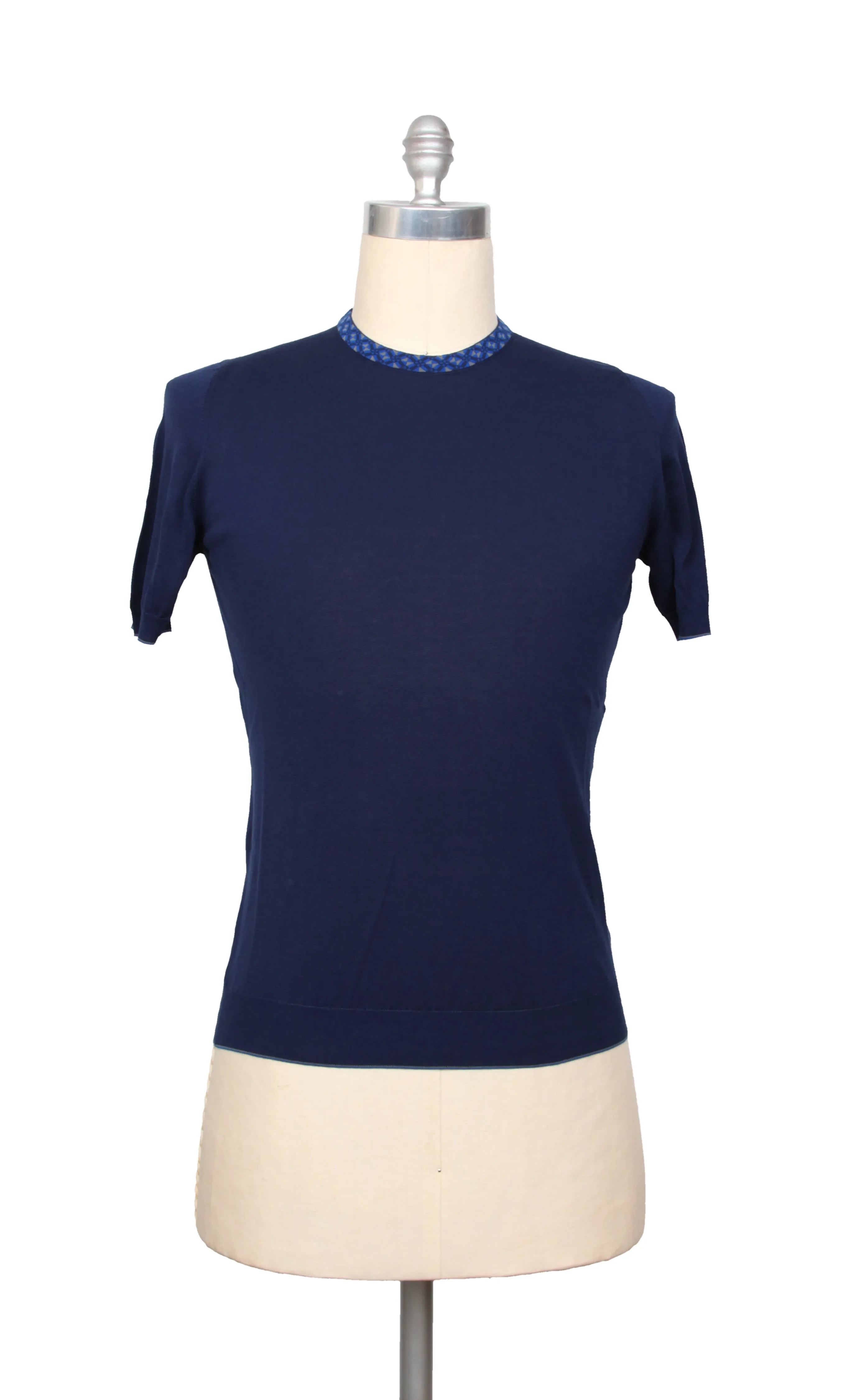 Svevo Parma Navy Blue Crewneck Sweater