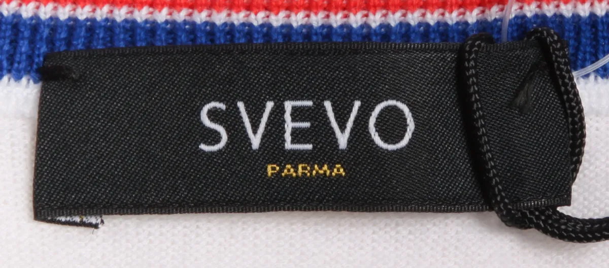 Svevo Parma White V-Neck Cardigan