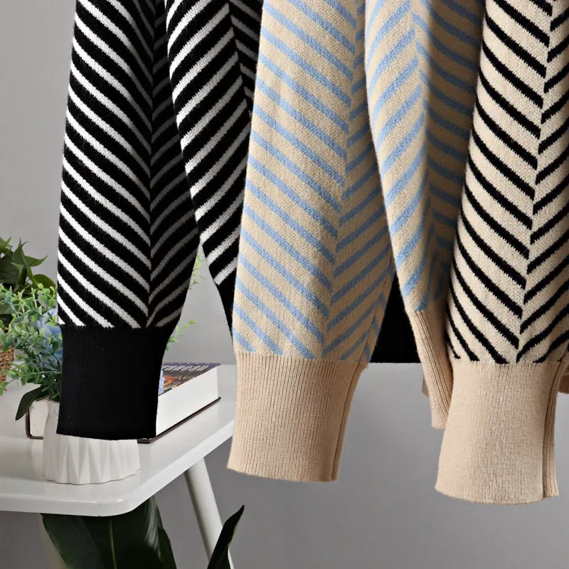 Sweater Knitted Jumper Top Jacket Coat