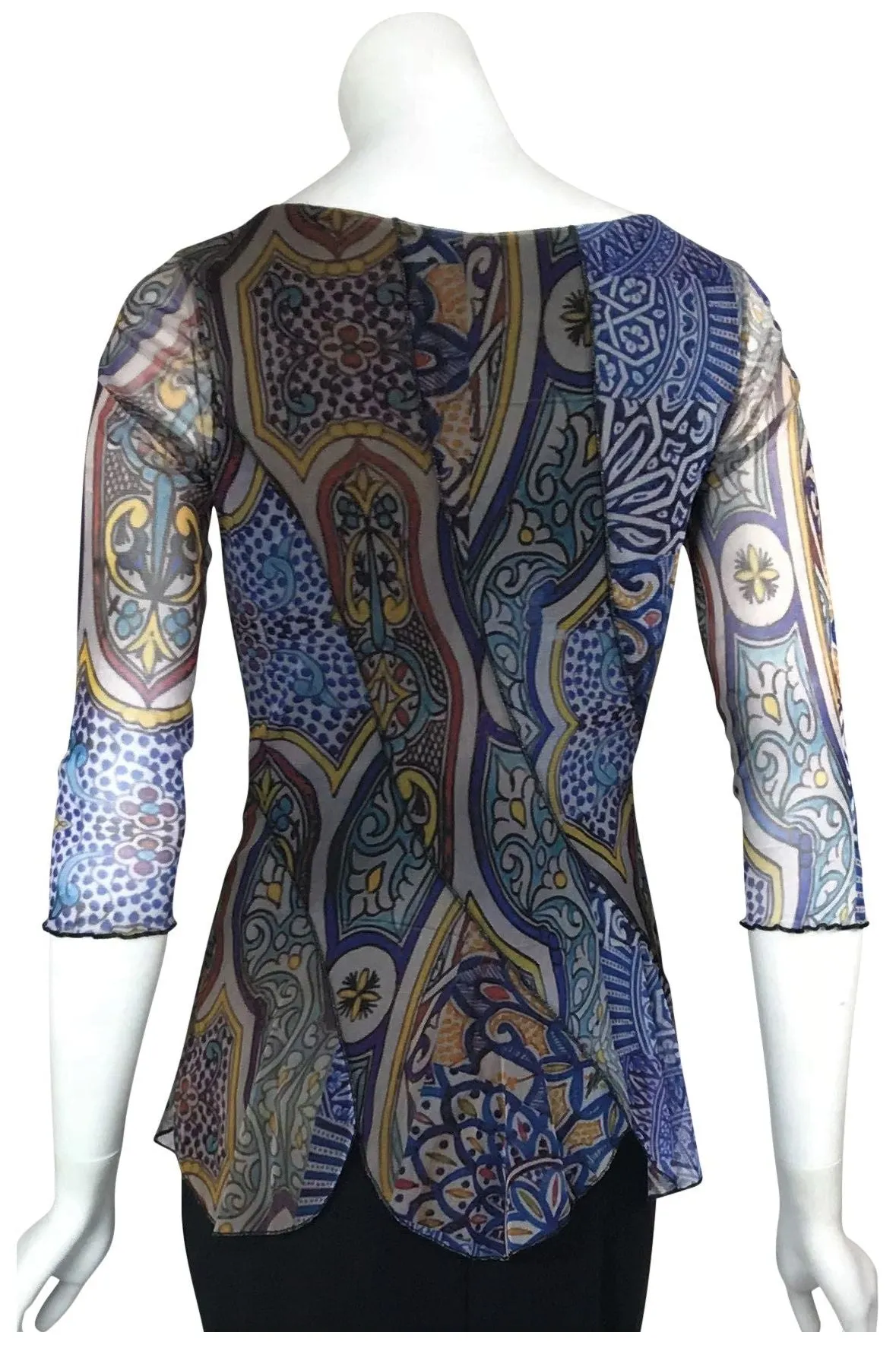 SYBIL Diagonal Panels Top