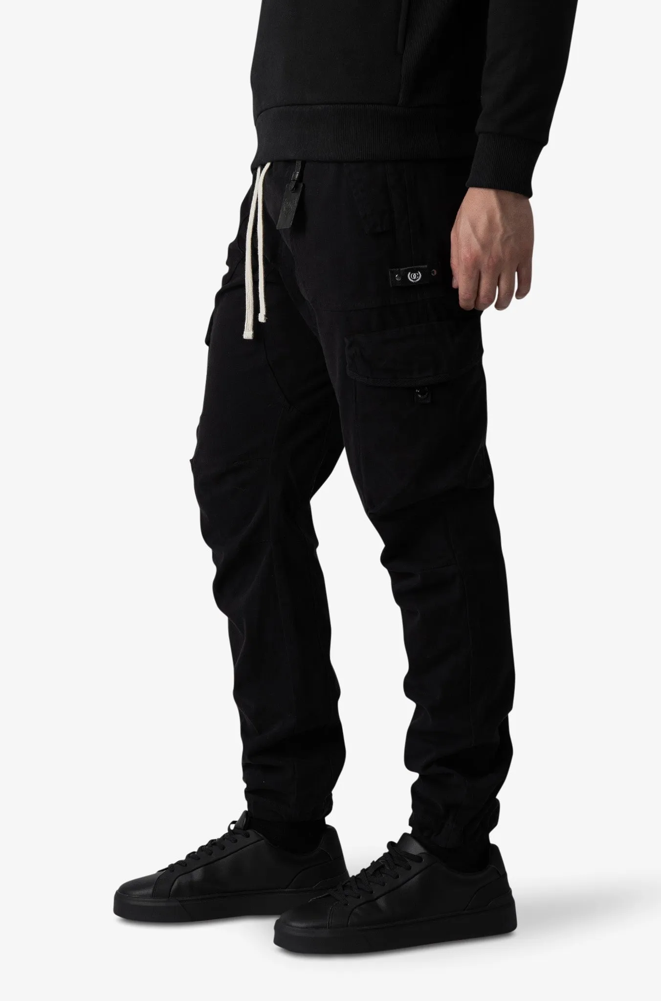 TERNI CARGO PANTS | BLACK
