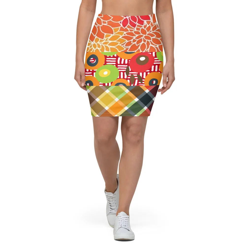 The Clash Pencil Skirt