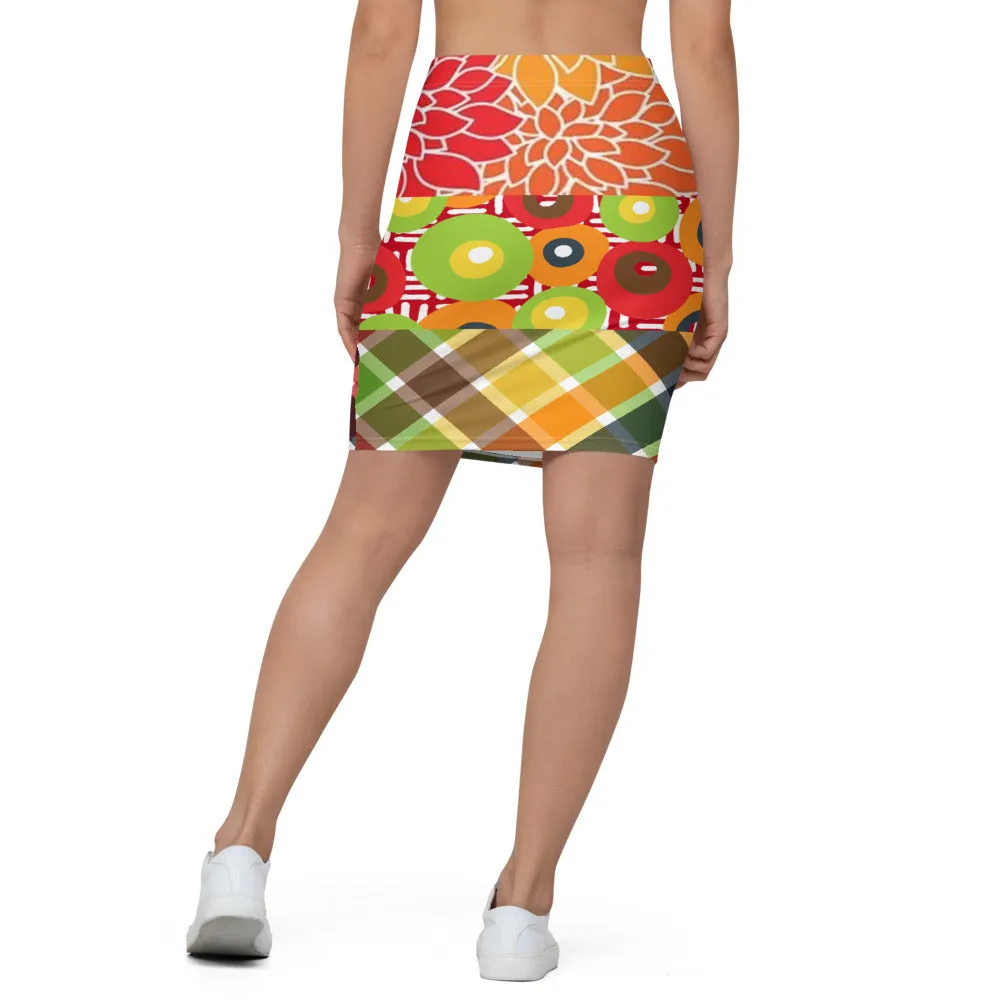 The Clash Pencil Skirt