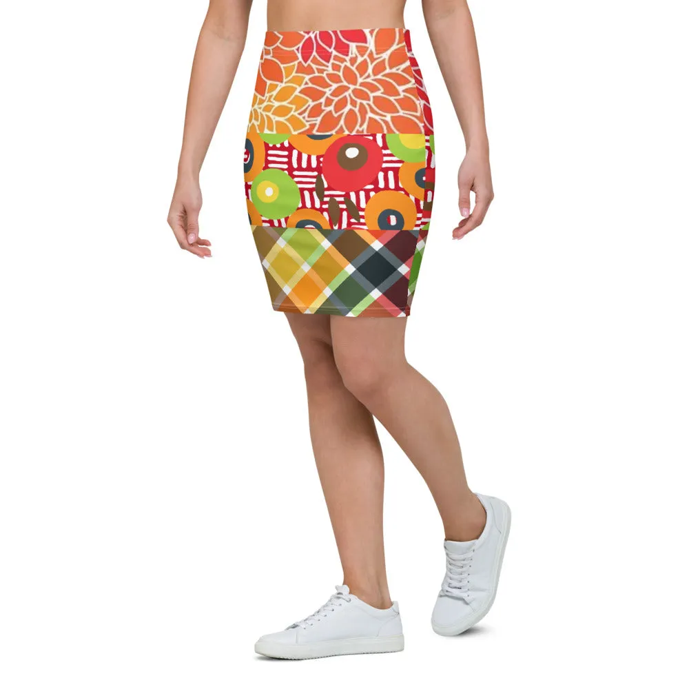 The Clash Pencil Skirt