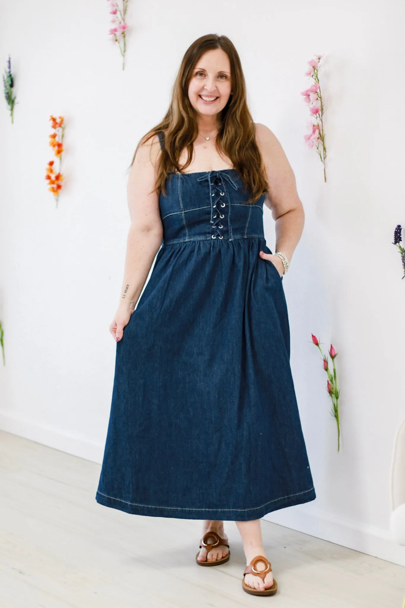 The Edge of Reason Denim Dress