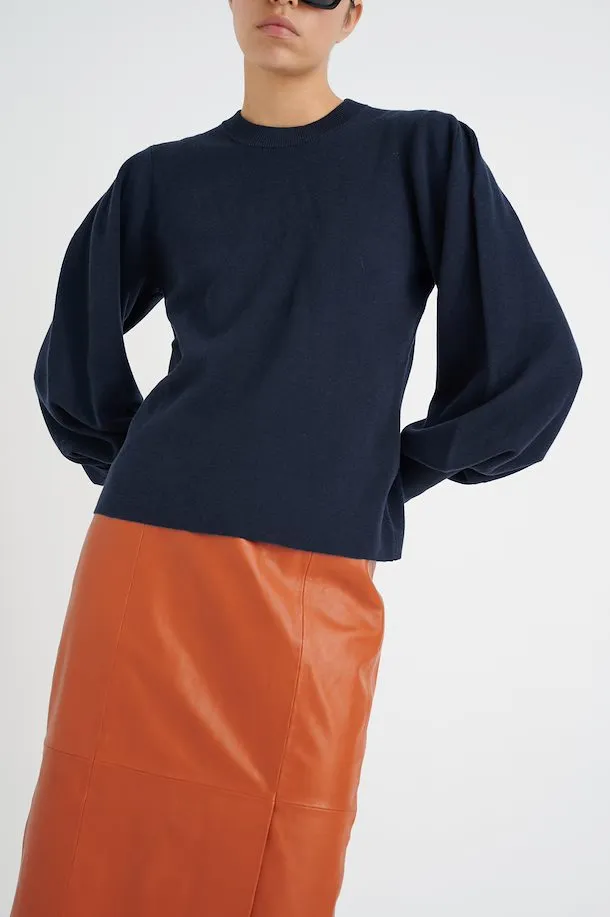 The Sammy Sweater - Marine Blue - PLUS