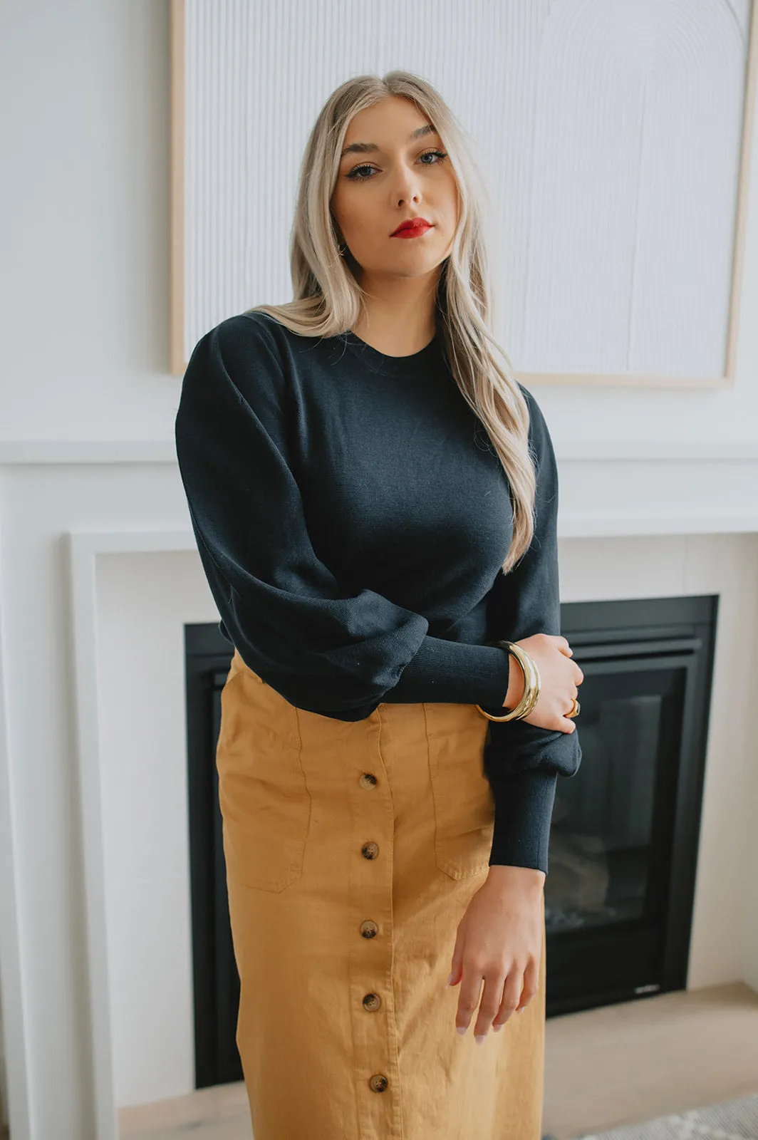 The Sammy Sweater - Marine Blue - PLUS