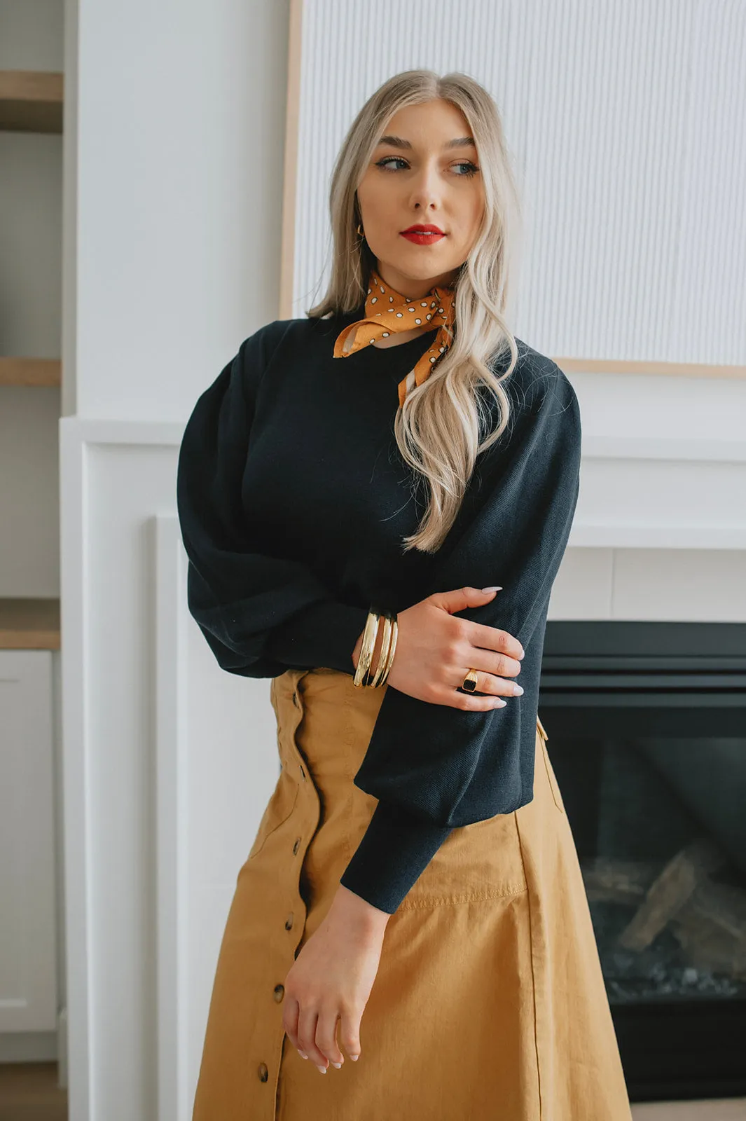 The Sammy Sweater - Marine Blue - PLUS