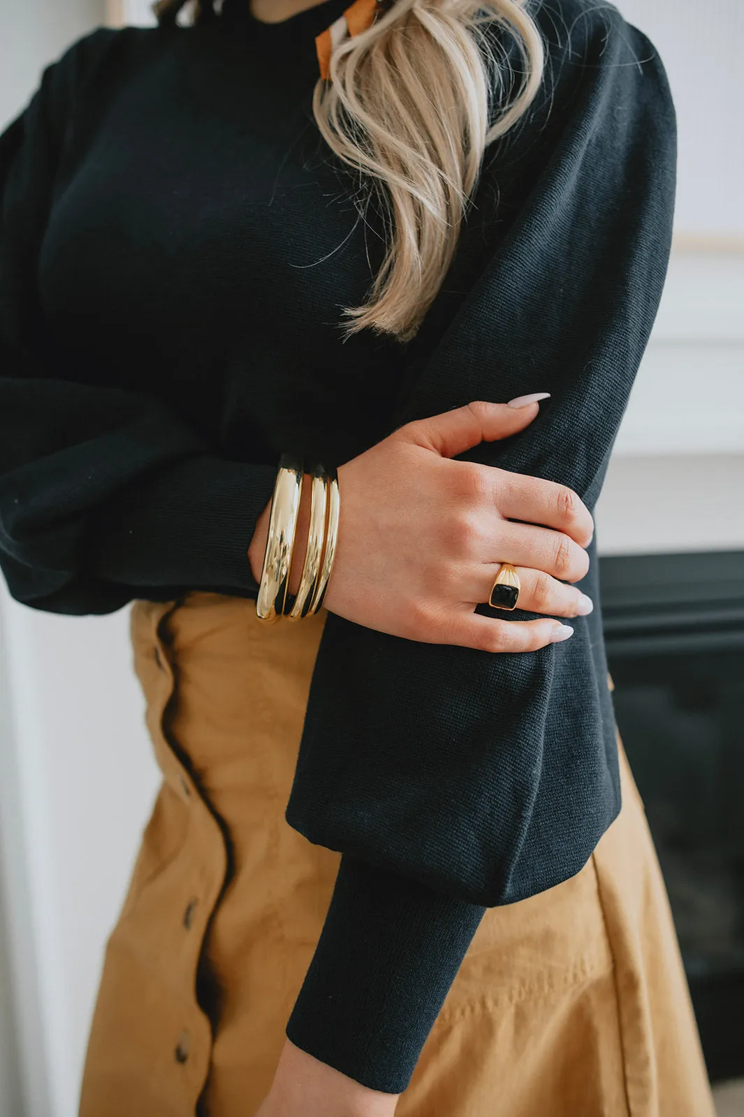 The Sammy Sweater - Marine Blue - PLUS