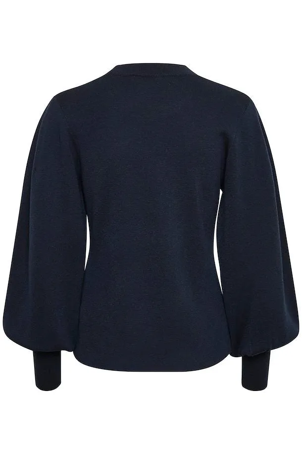 The Sammy Sweater - Marine Blue - PLUS