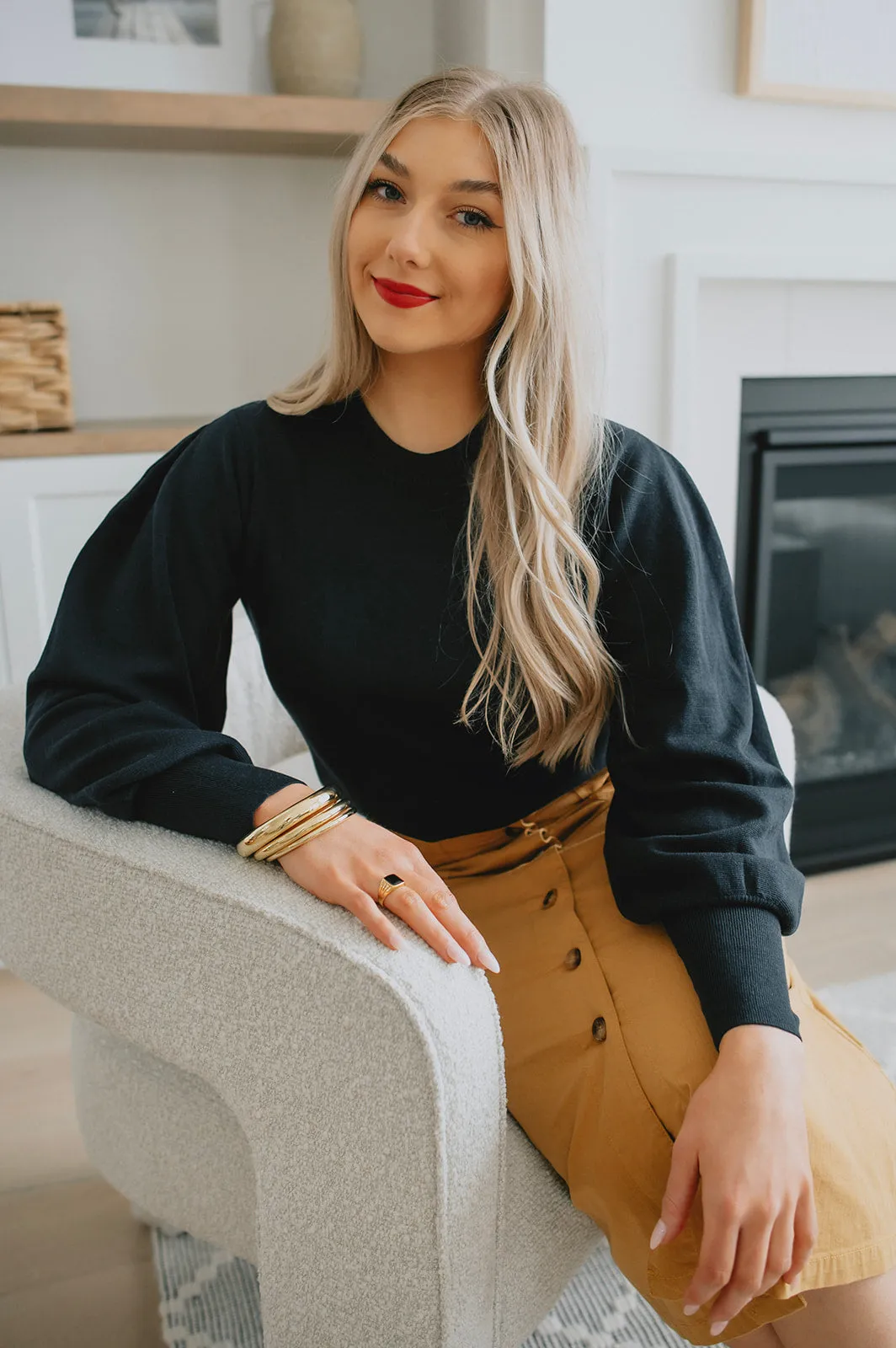 The Sammy Sweater - Marine Blue - PLUS