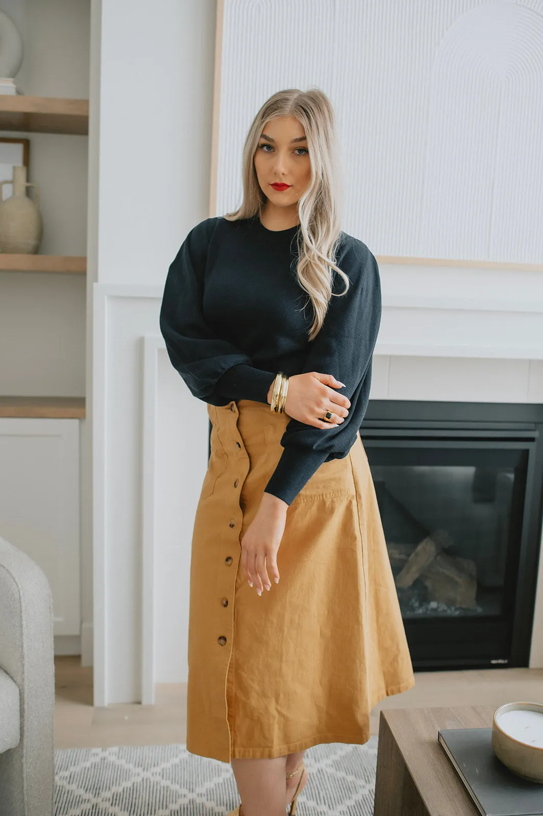 The Sammy Sweater - Marine Blue - PLUS