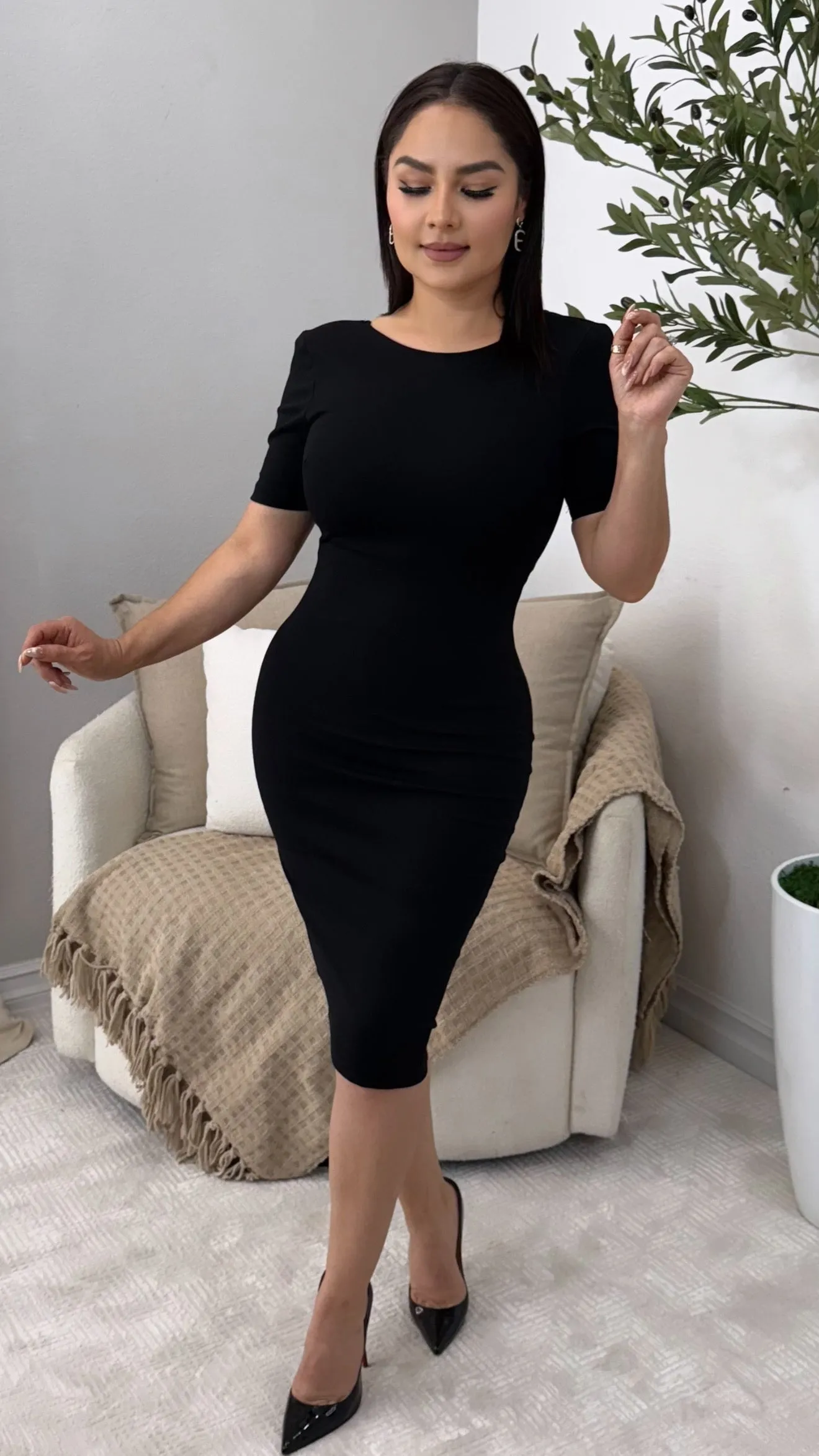 TIFFANY BLACK DRESS