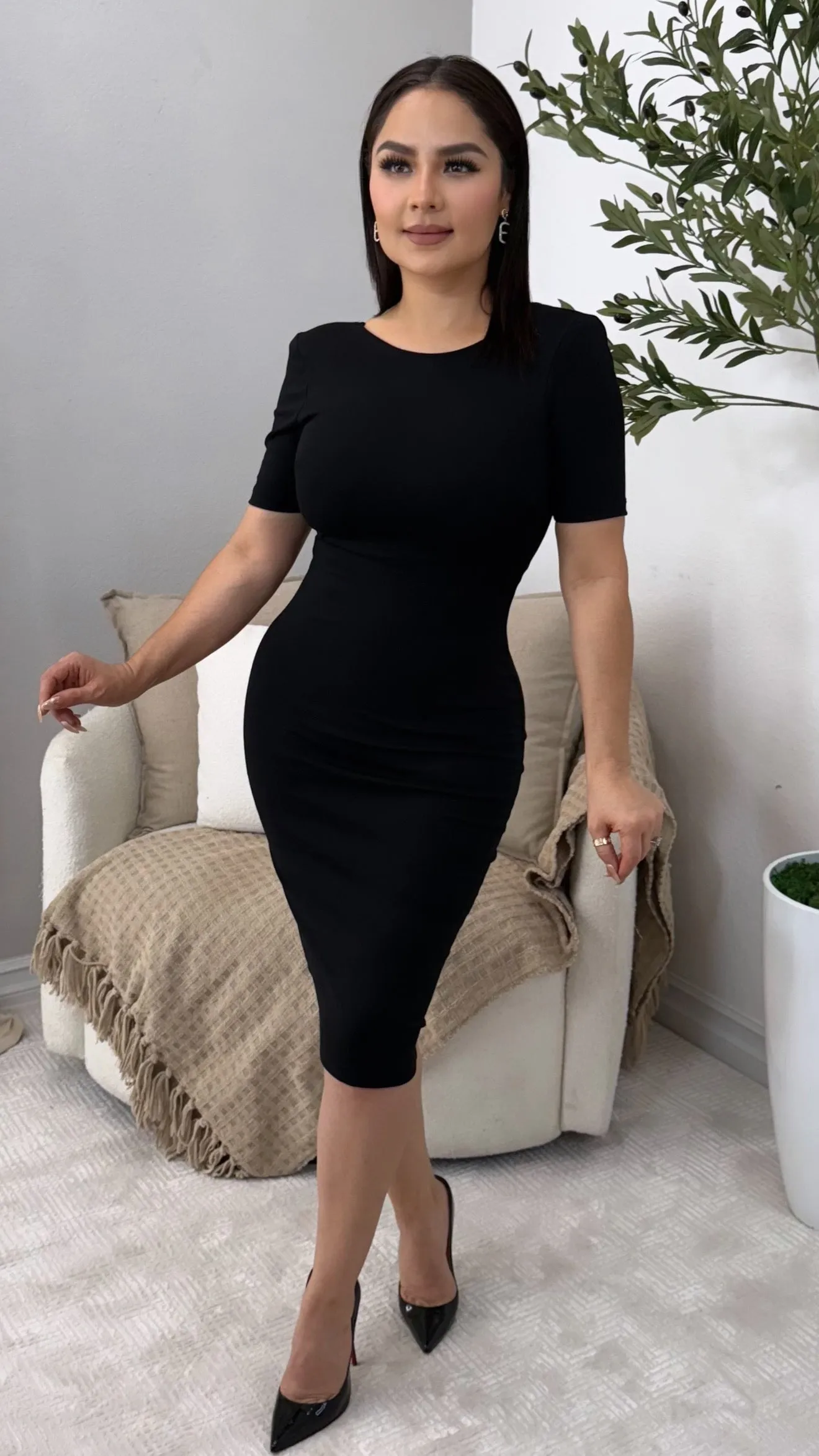 TIFFANY BLACK DRESS