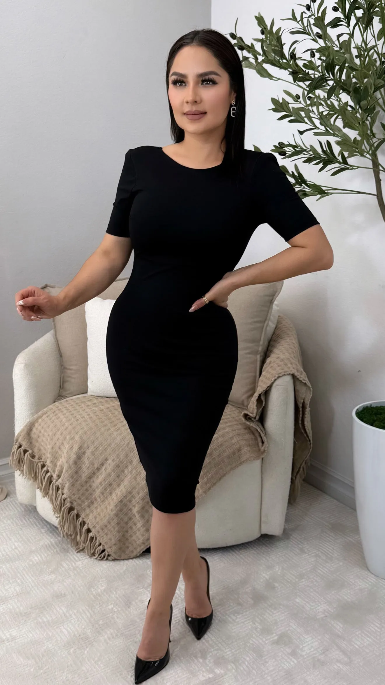 TIFFANY BLACK DRESS