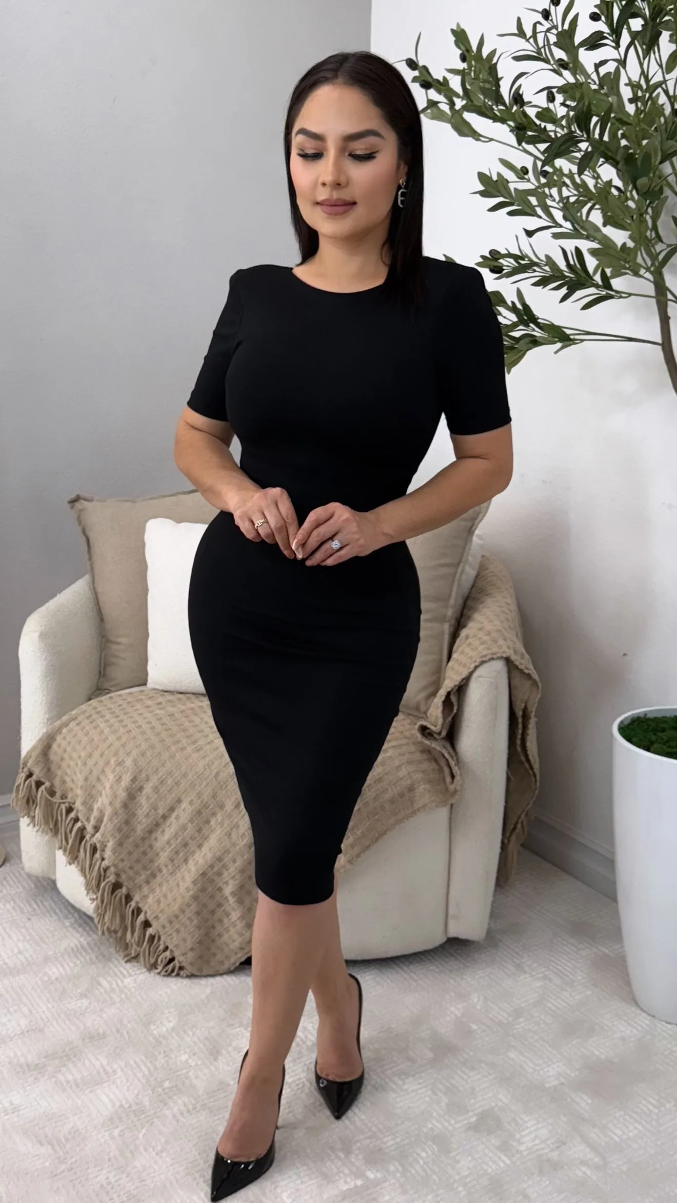 TIFFANY BLACK DRESS
