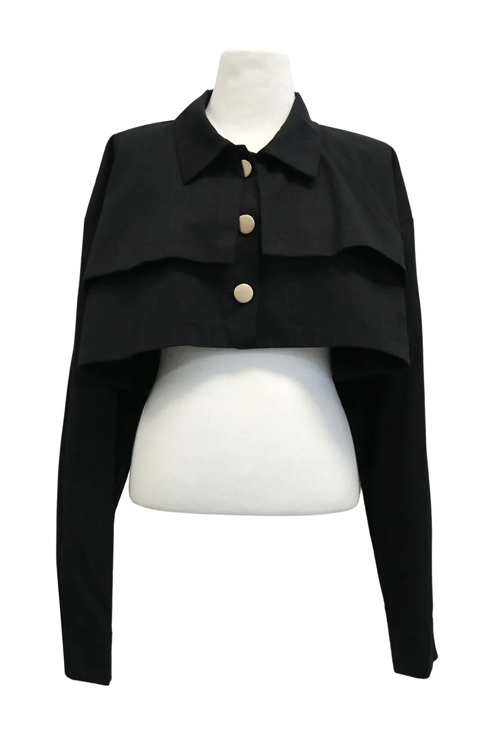 Tiffany Cropped Trench Jacket