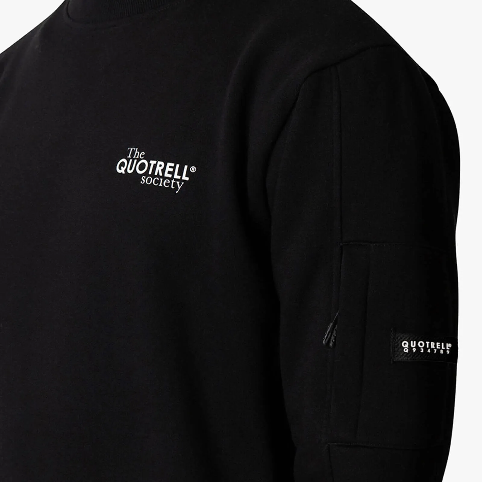 TOULOUSE CREWNECK | BLACK/WHITE