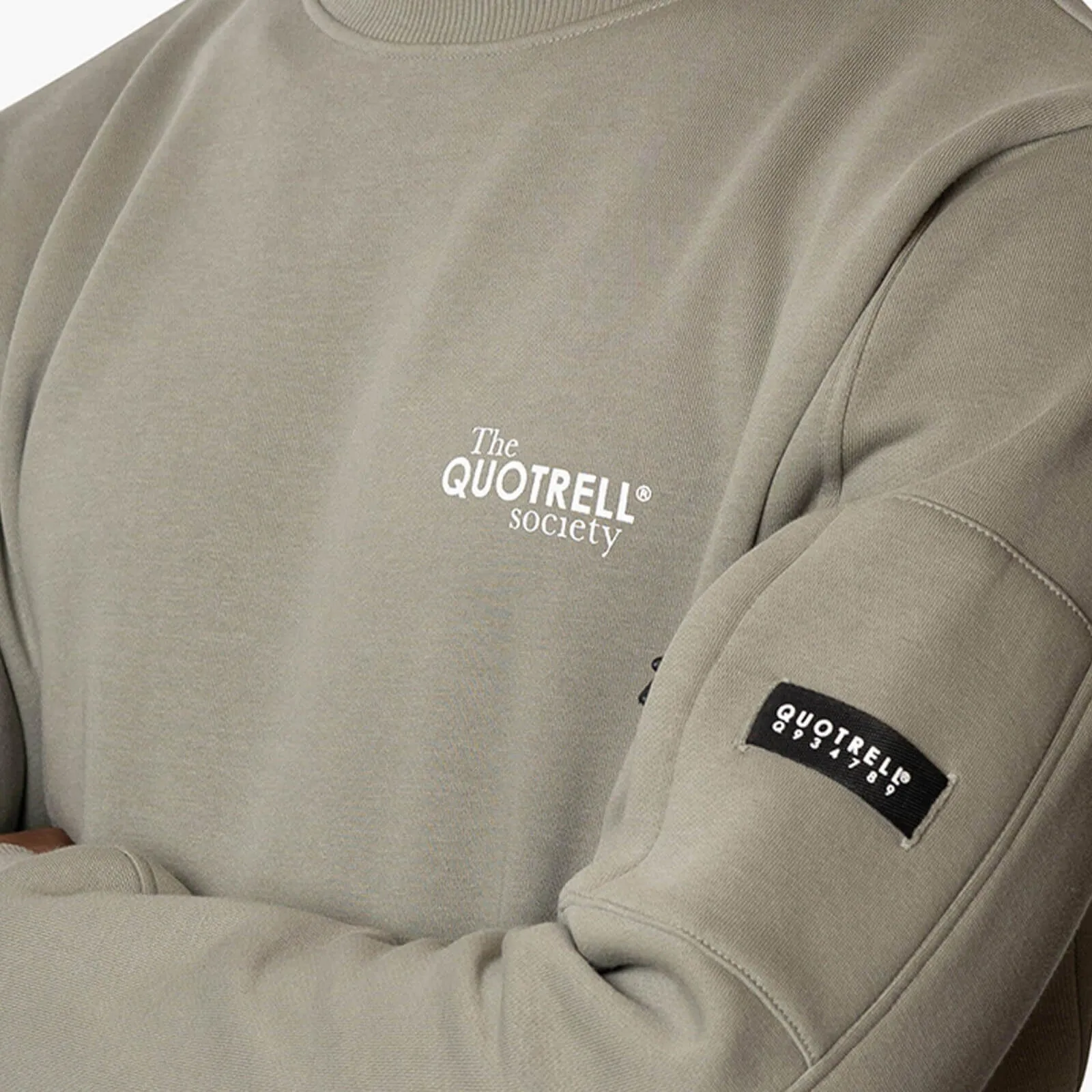 TOULOUSE CREWNECK | FADED OLIVE/WHITE