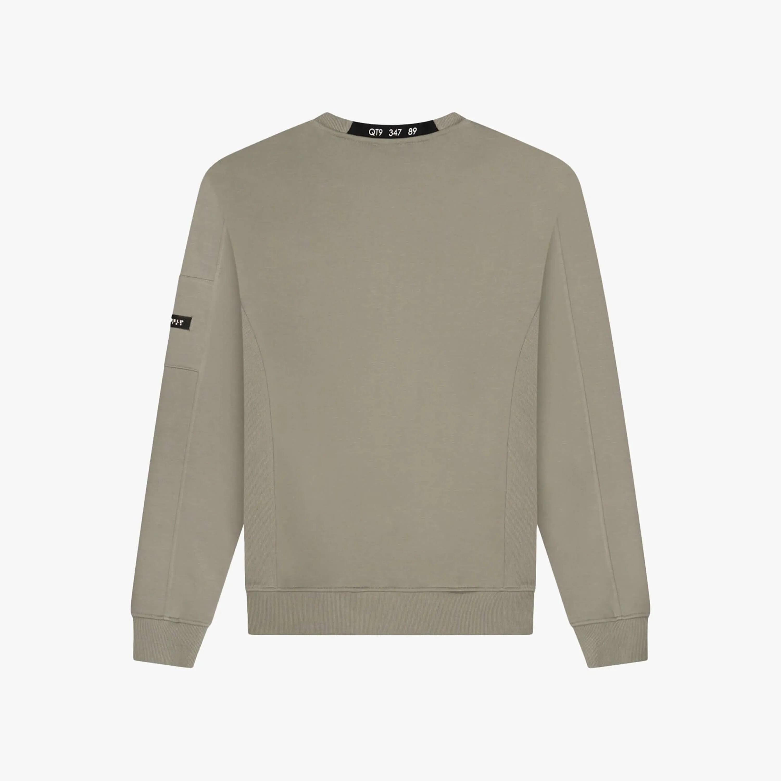 TOULOUSE CREWNECK | FADED OLIVE/WHITE